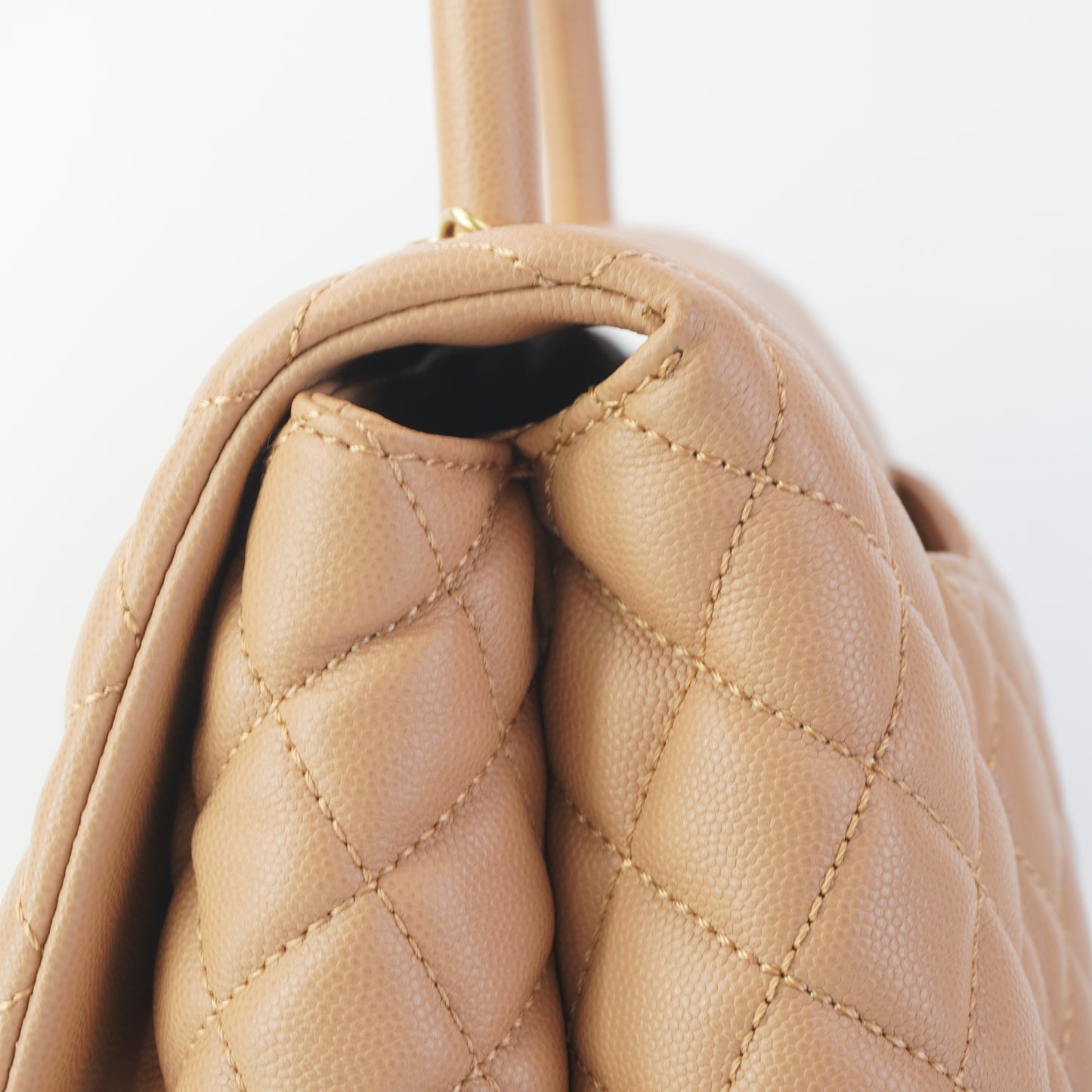Chanel Coco Handle Beige