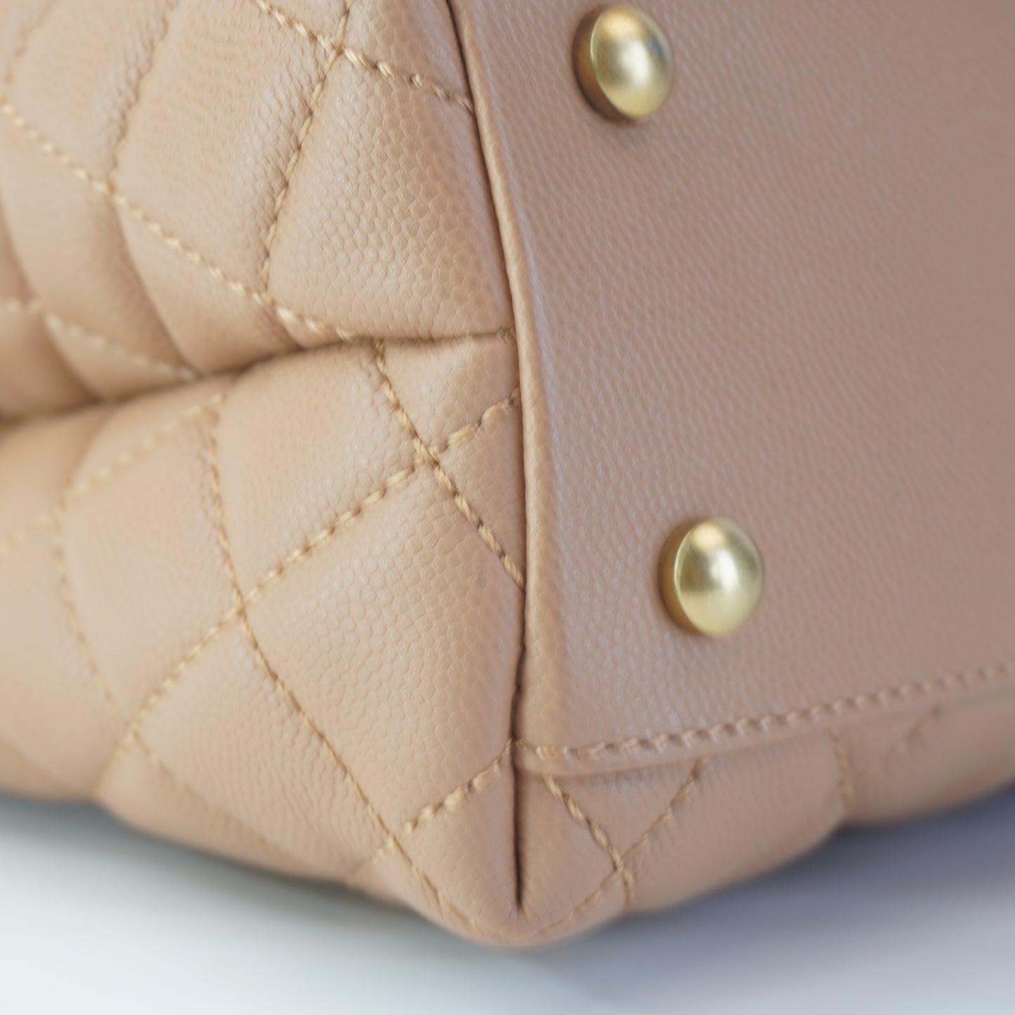 Chanel Coco Handle Beige