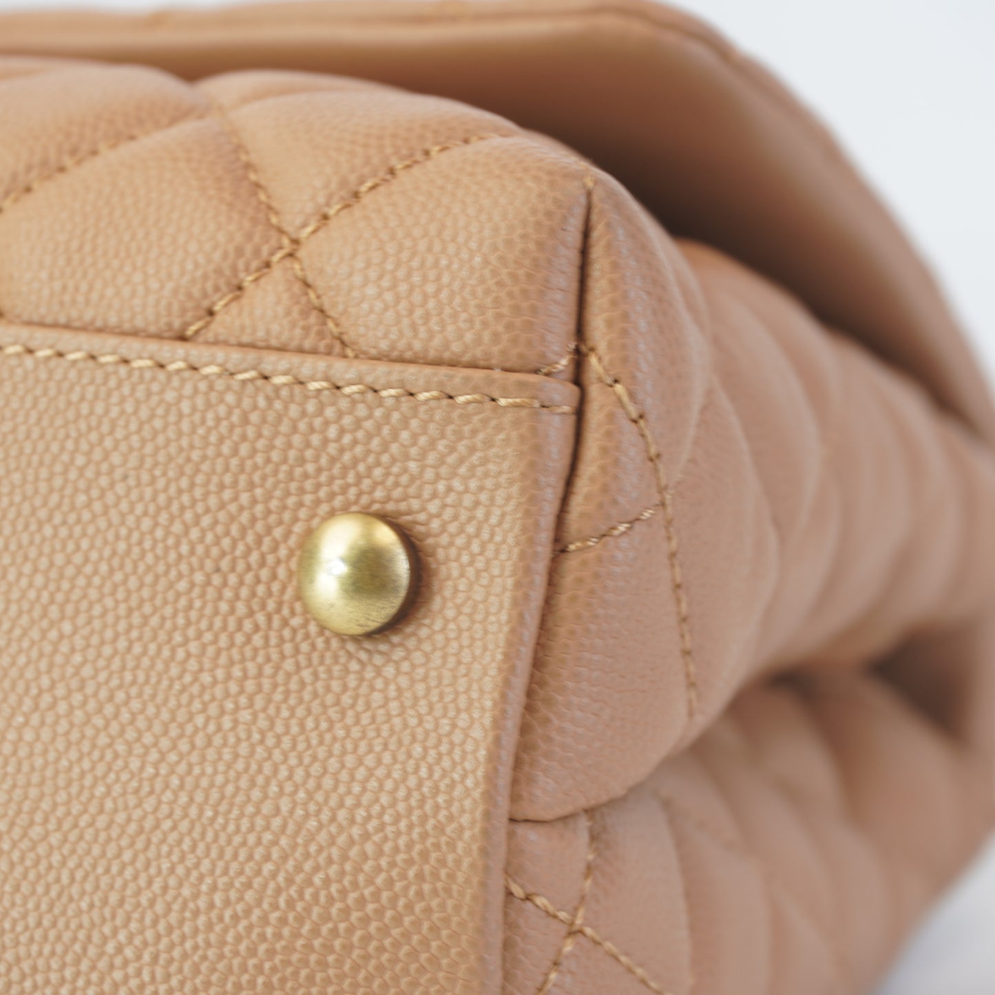 Chanel Coco Handle Beige