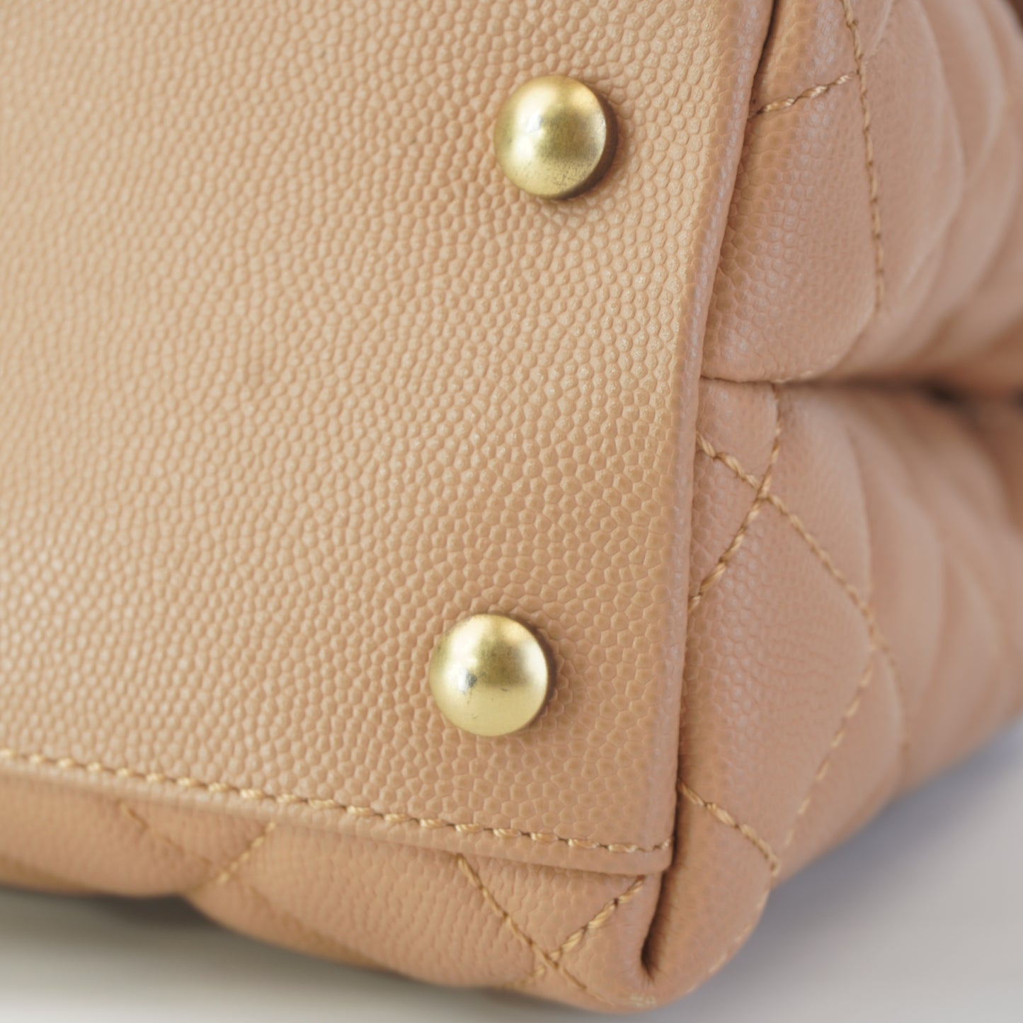 Chanel Coco Handle Beige