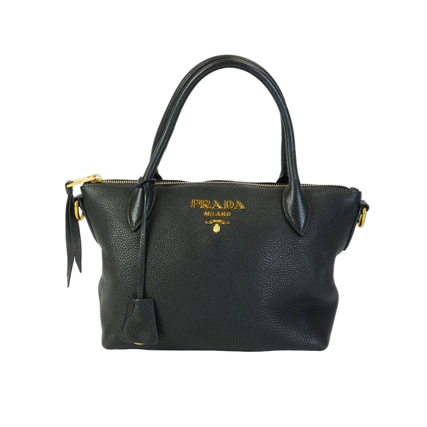 Prada\Vitello Phenix Hobo Black Small GHW	Vitello Phenix Hobo Black Small GHW