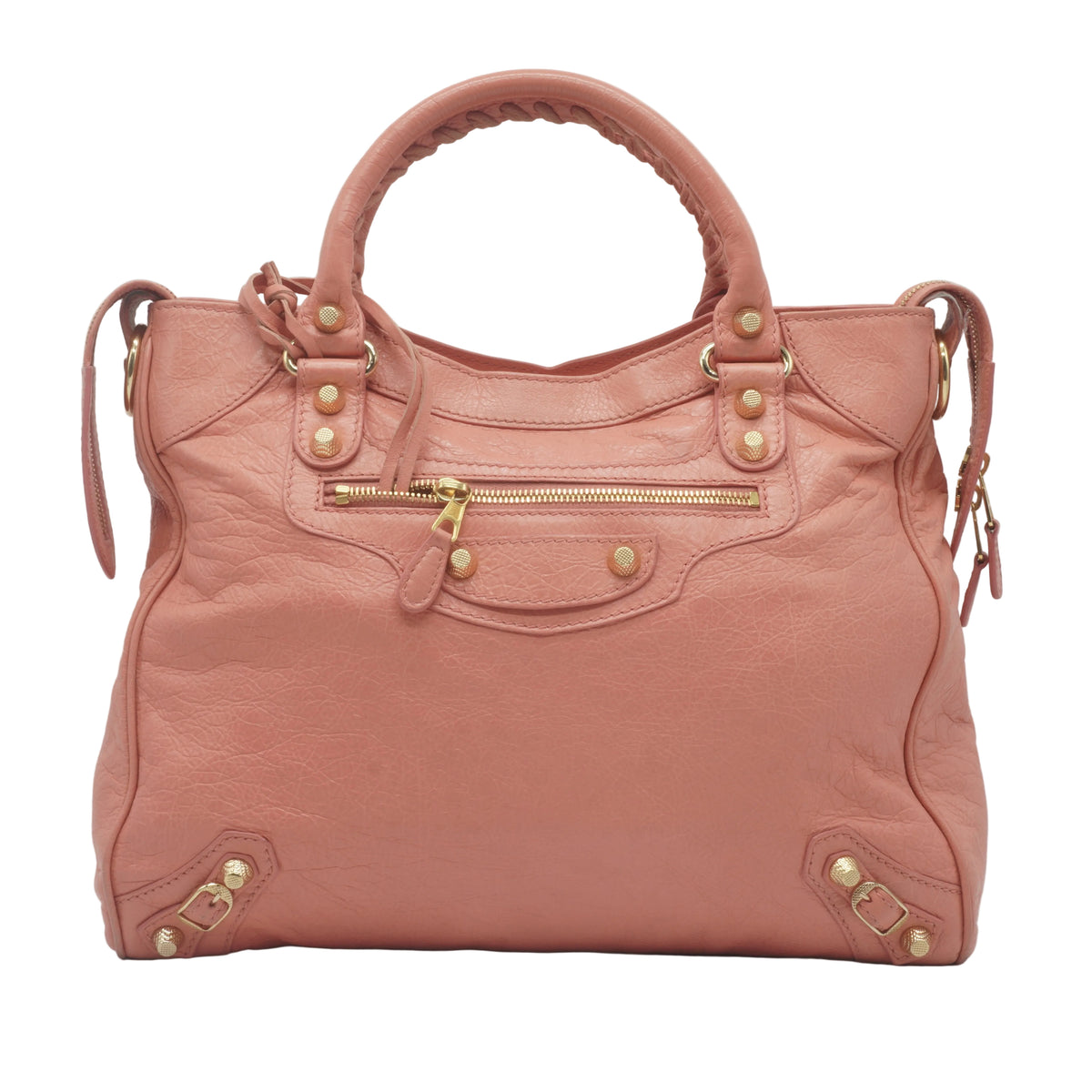 Balenciaga	Giant 12 City Bag medium pink GHW
