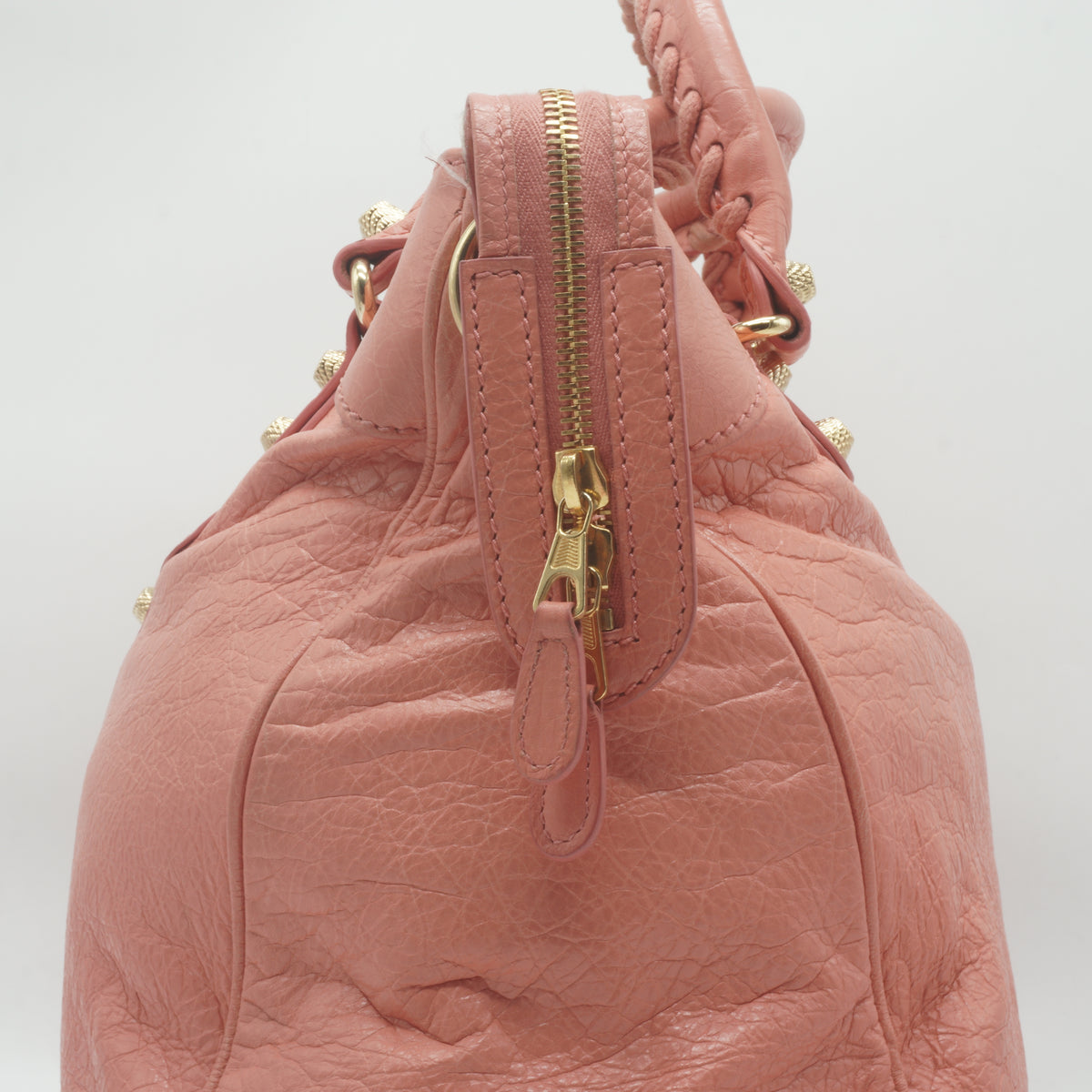 Balenciaga	Giant 12 City Bag medium pink GHW