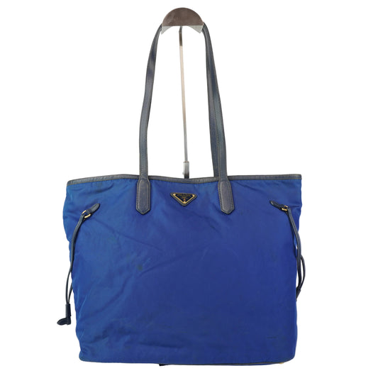 Prada  Nylon Tote Bag Blue