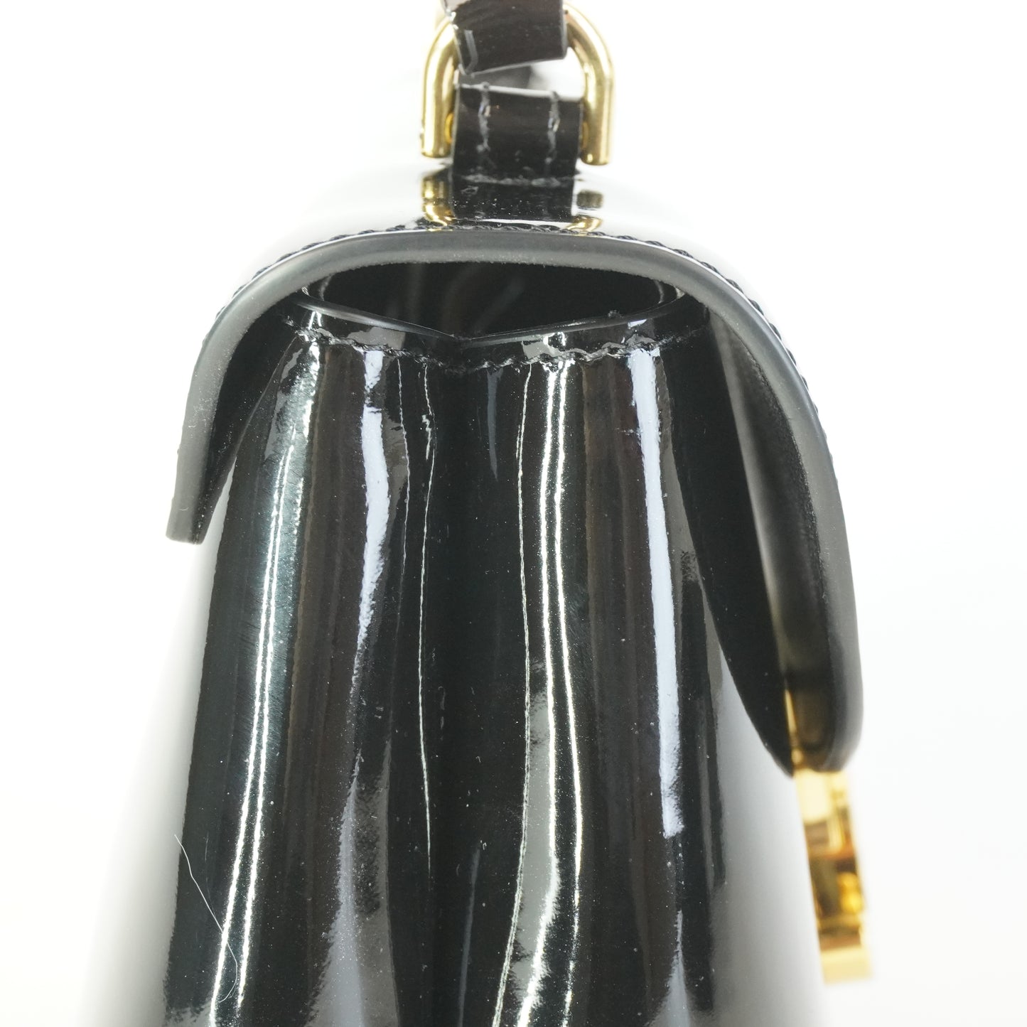 Celine Teen Nino Bag Black Patent