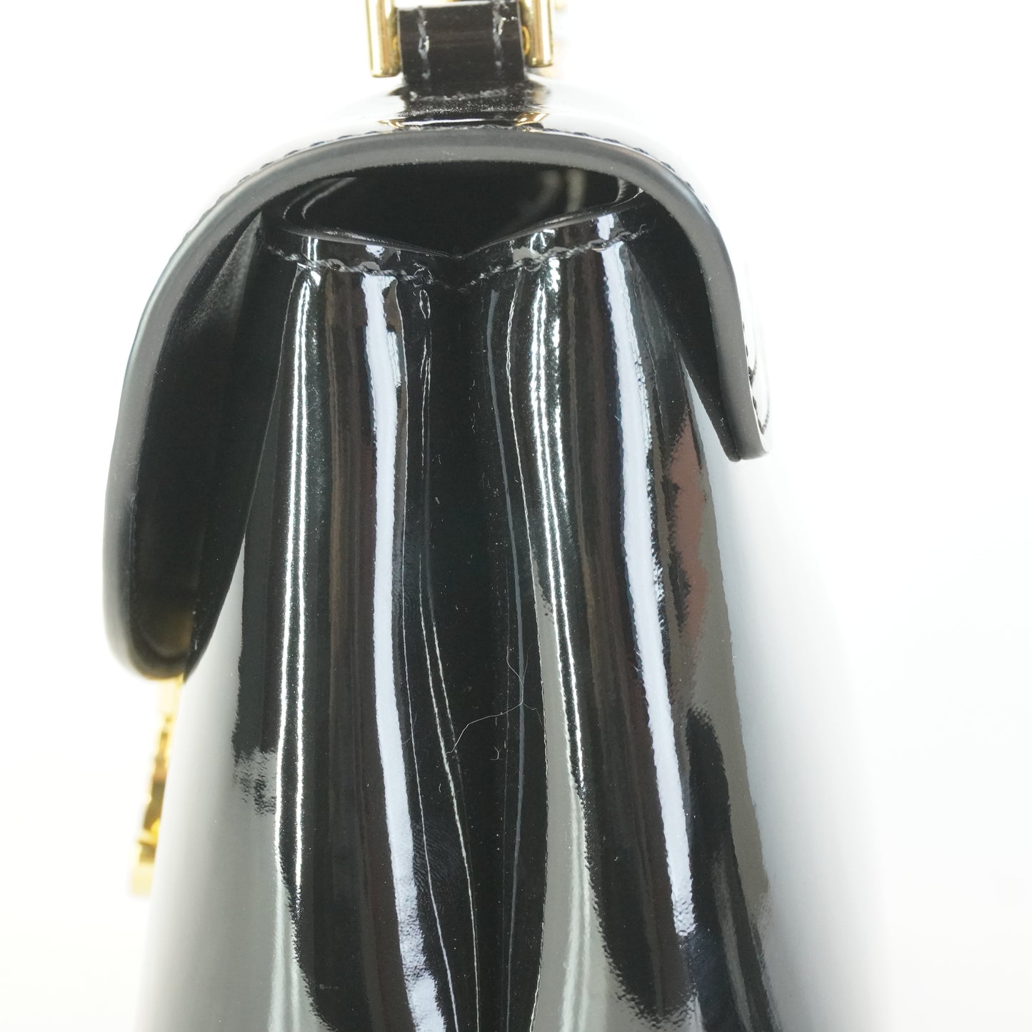 Celine Teen Nino Bag Black Patent