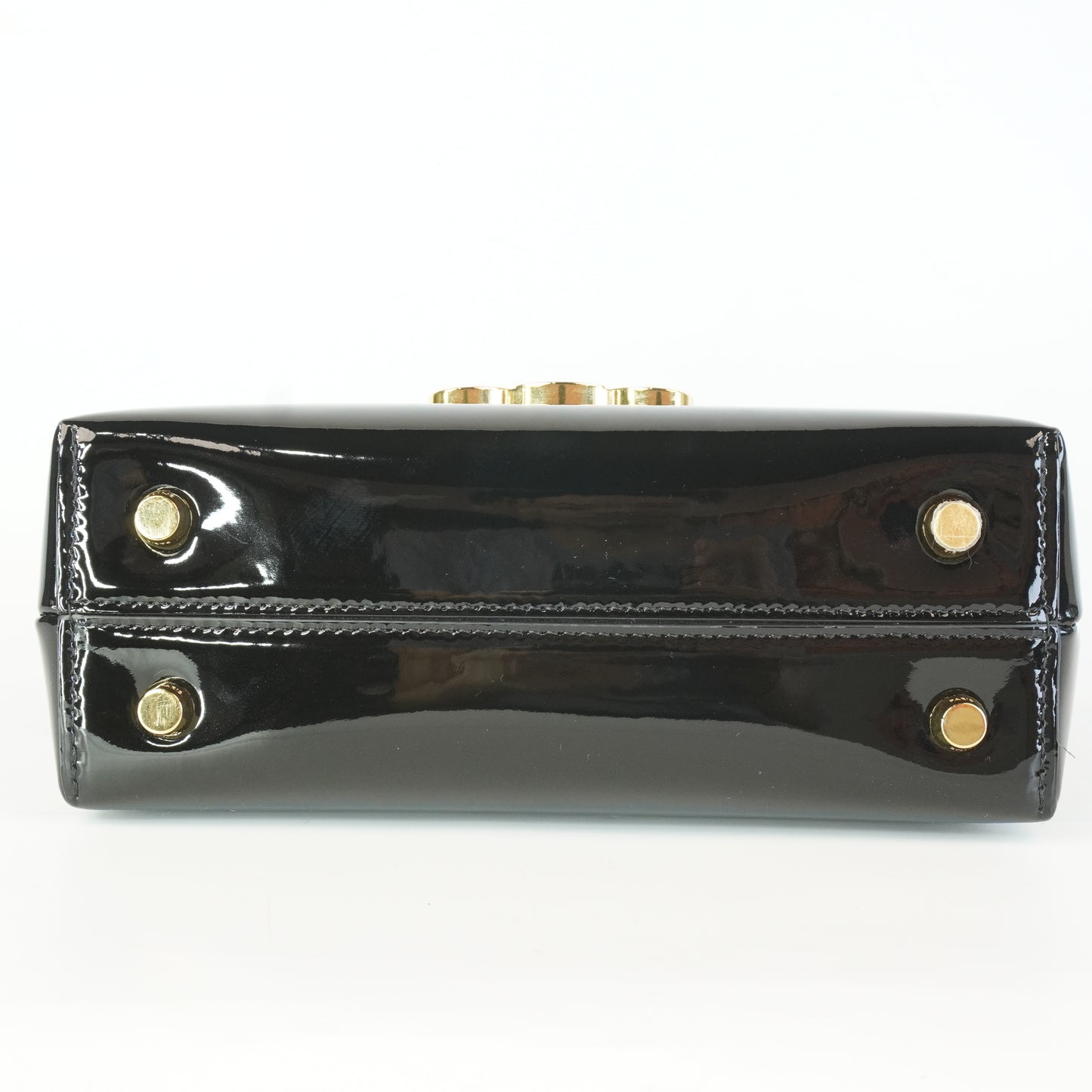 Celine Teen Nino Bag Black Patent