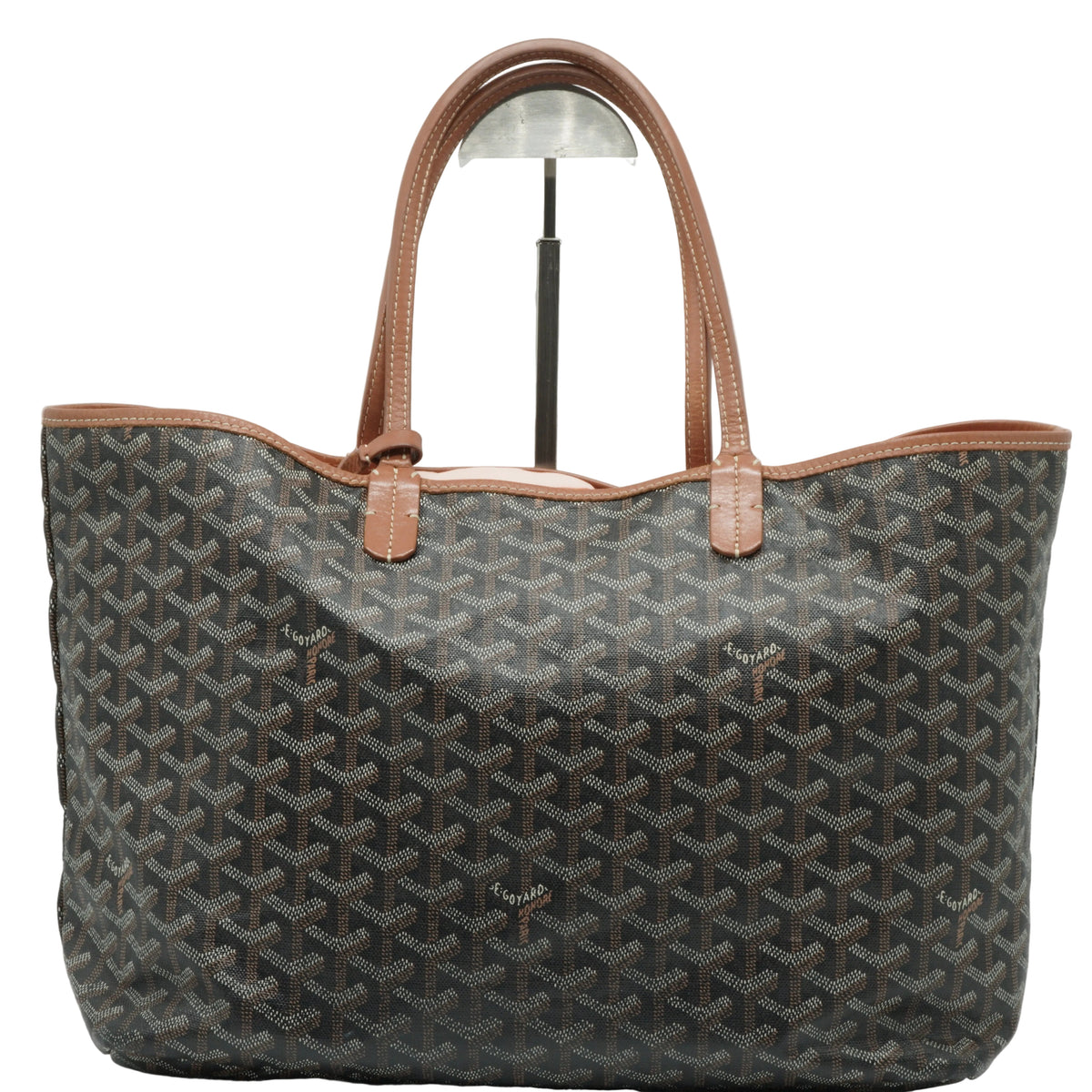 Goyard	Saint Louis Tote Bag Tan MM SHW