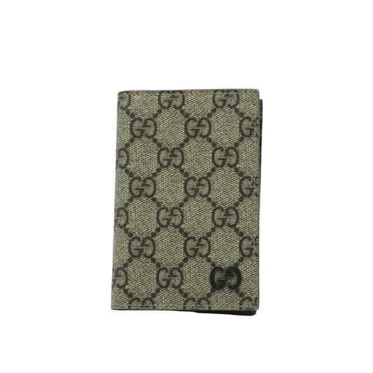 Gucci GG Supreme Bi-fold Flat Card holder