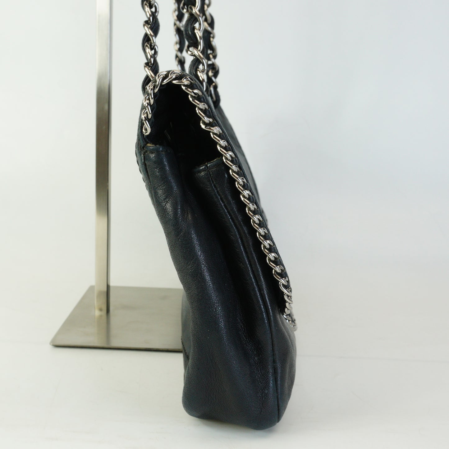 Chanel Madison Lambskin Leather Black RHW