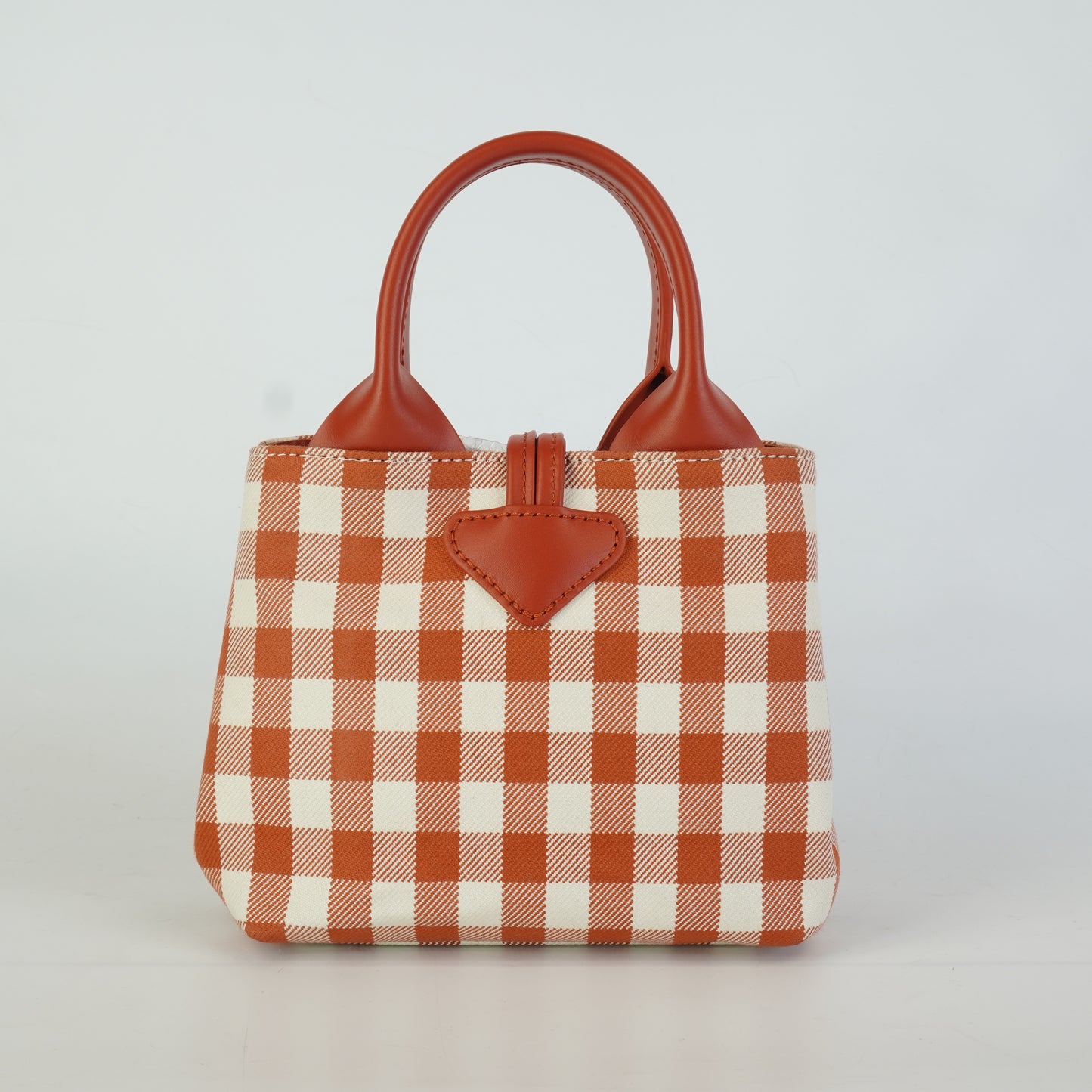 Longchamp	Small Tote Red/White