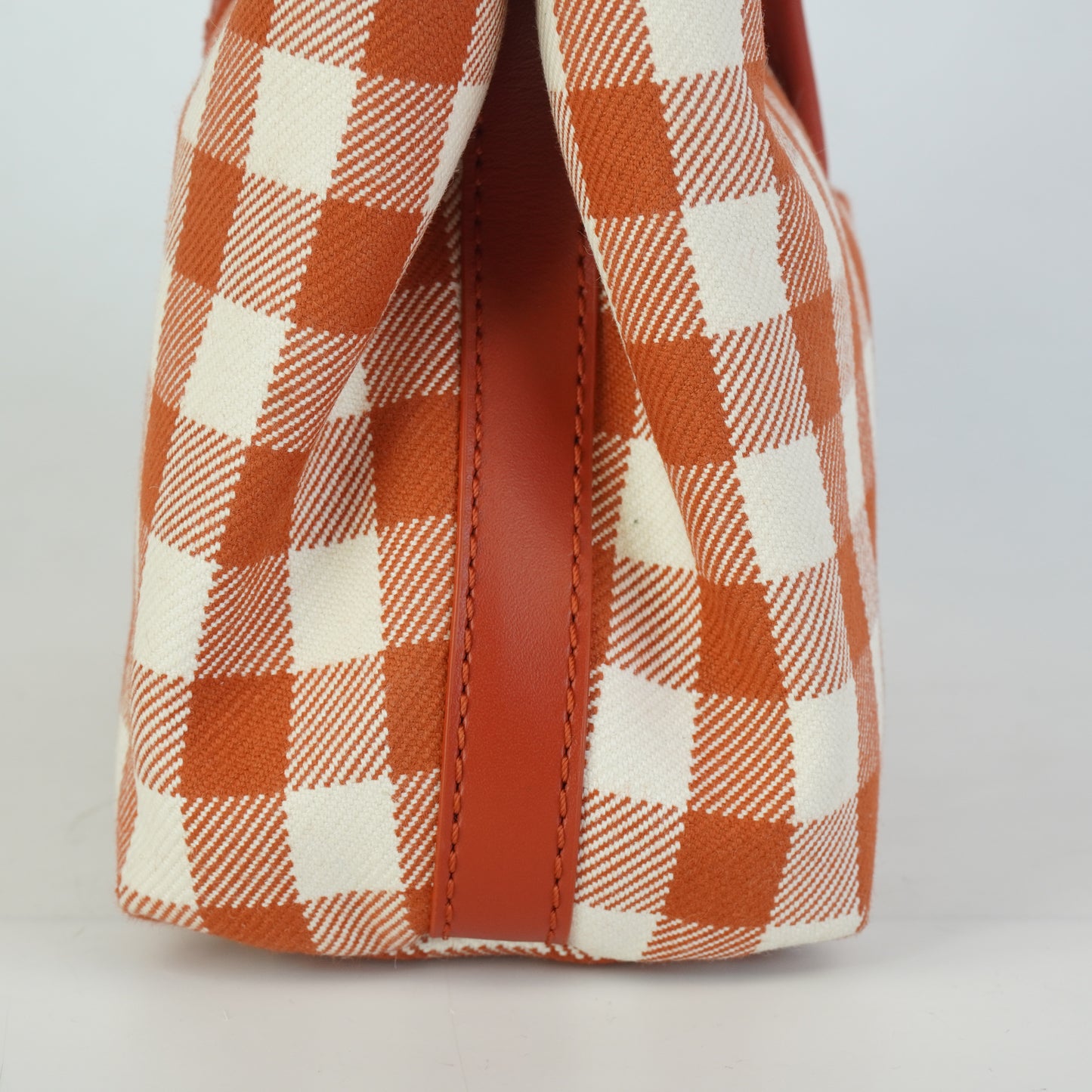 Longchamp	Small Tote Red/White