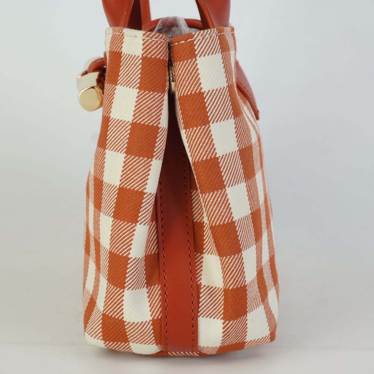 Longchamp	Small Tote Red/White