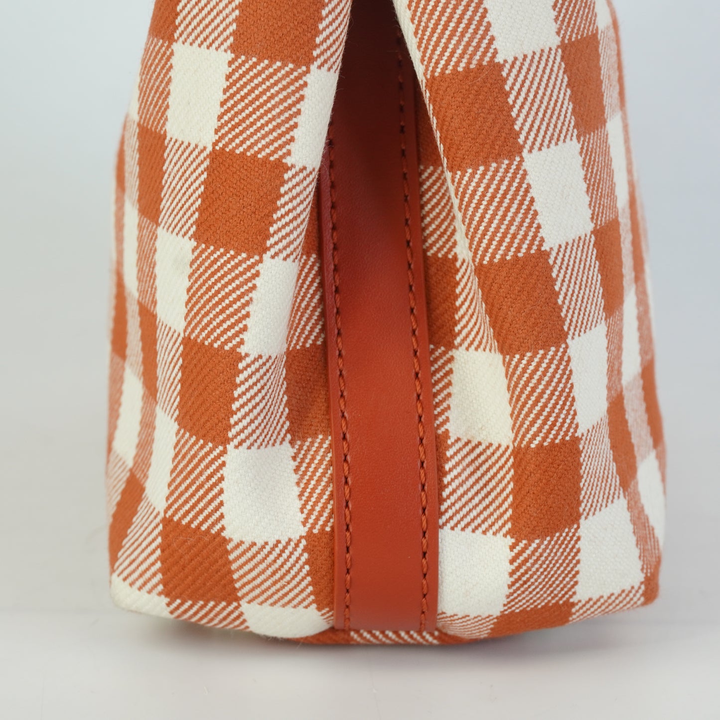 Longchamp	Small Tote Red/White