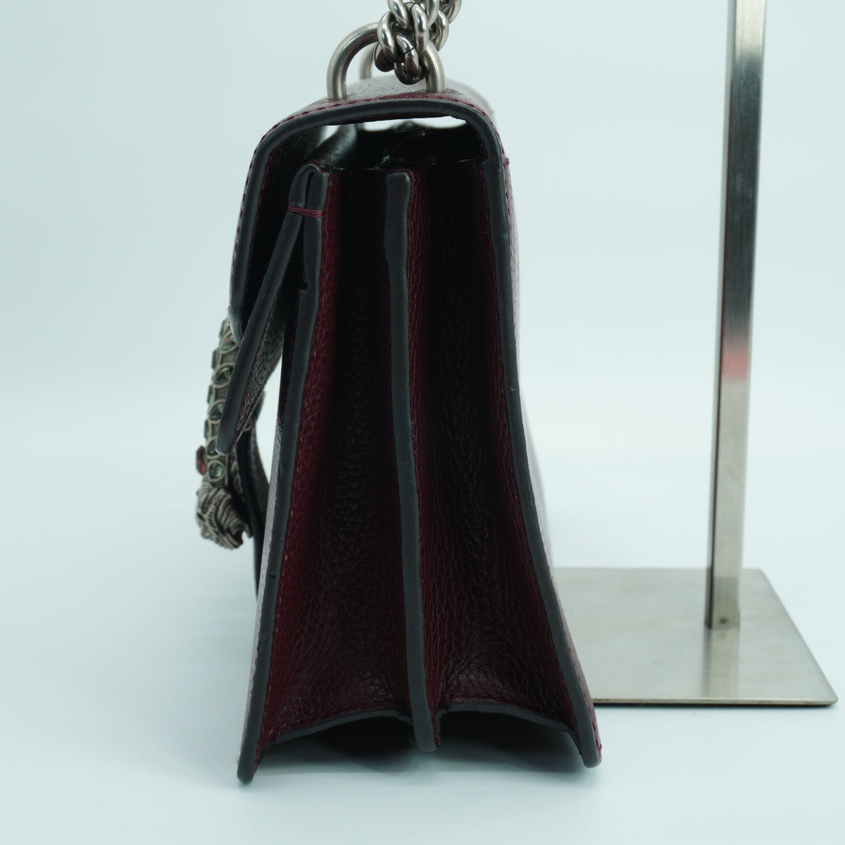 Gucci Dionysus Pebbled Calfskin Burgundy Medium SHW