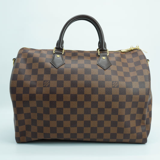 Louis Vuitton Speedy 35 Bandouliere DE GHW