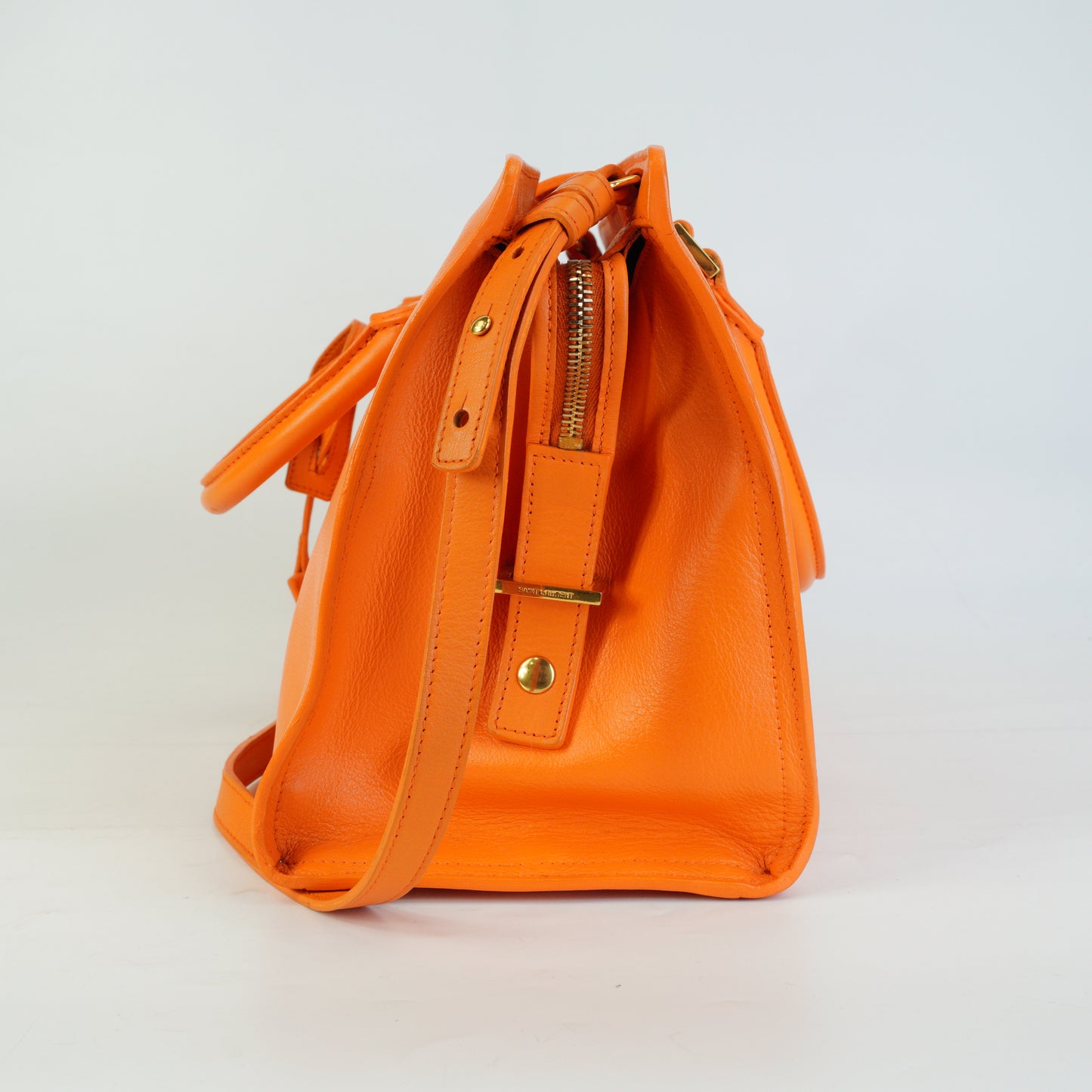 YSL	Class Y Cabas Large Orange GHW