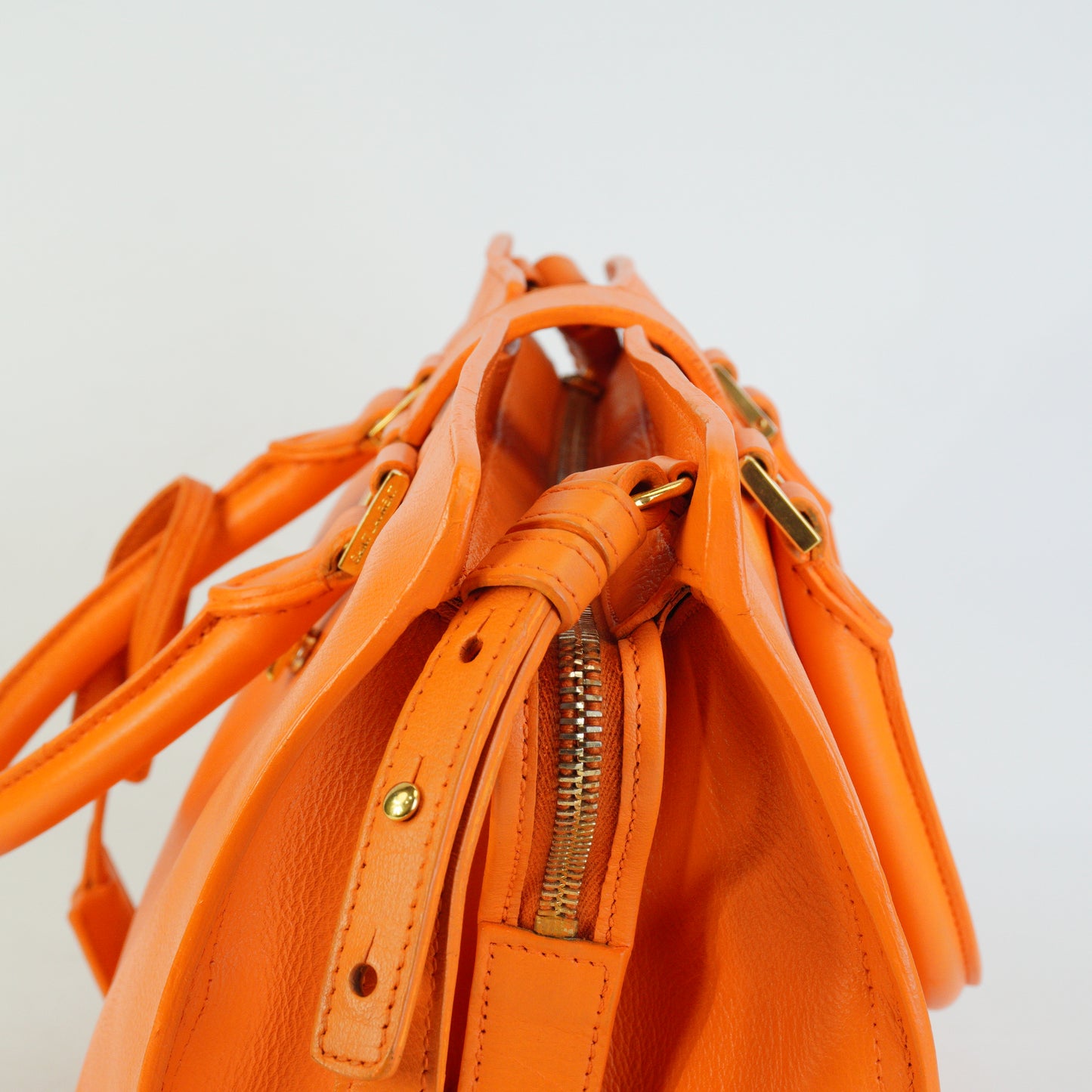 YSL	Class Y Cabas Large Orange GHW
