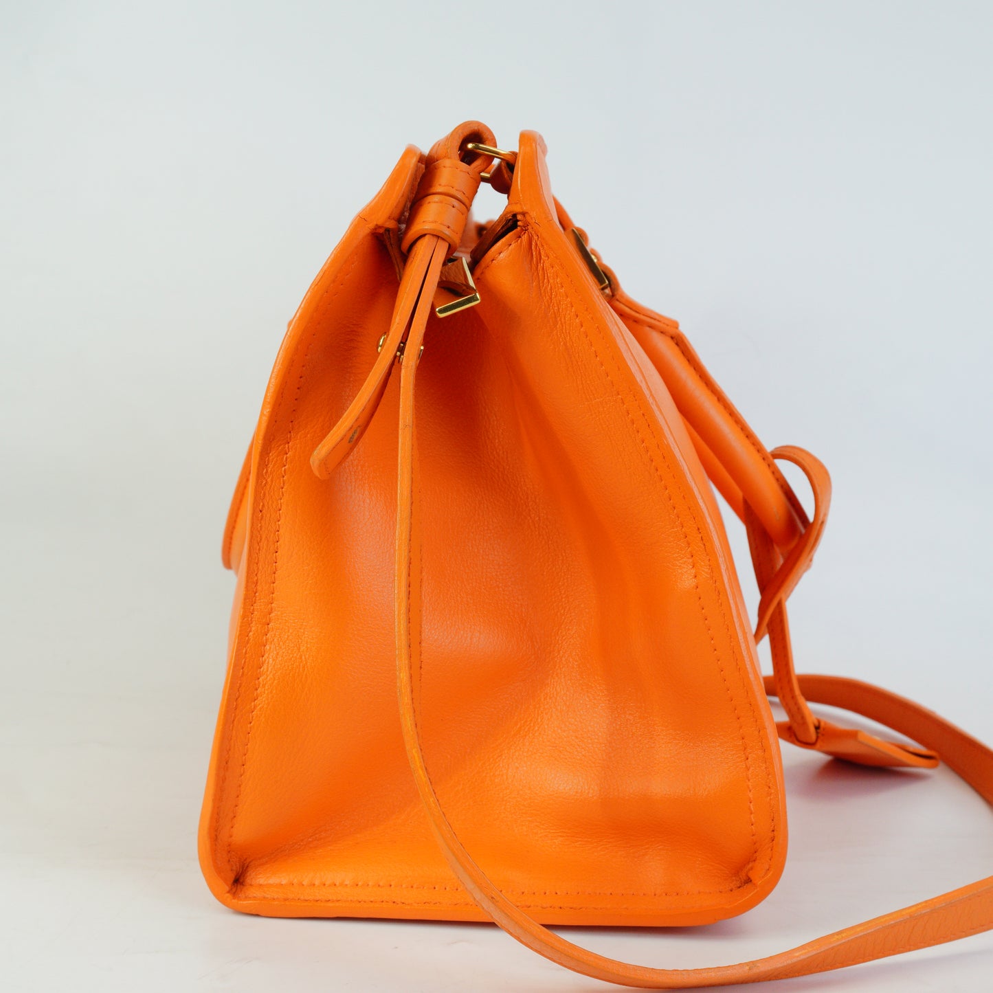 YSL	Class Y Cabas Large Orange GHW