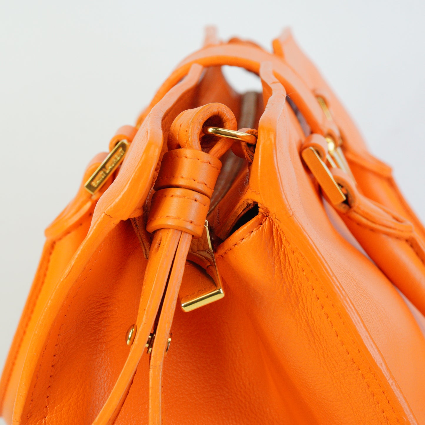 YSL	Class Y Cabas Large Orange GHW
