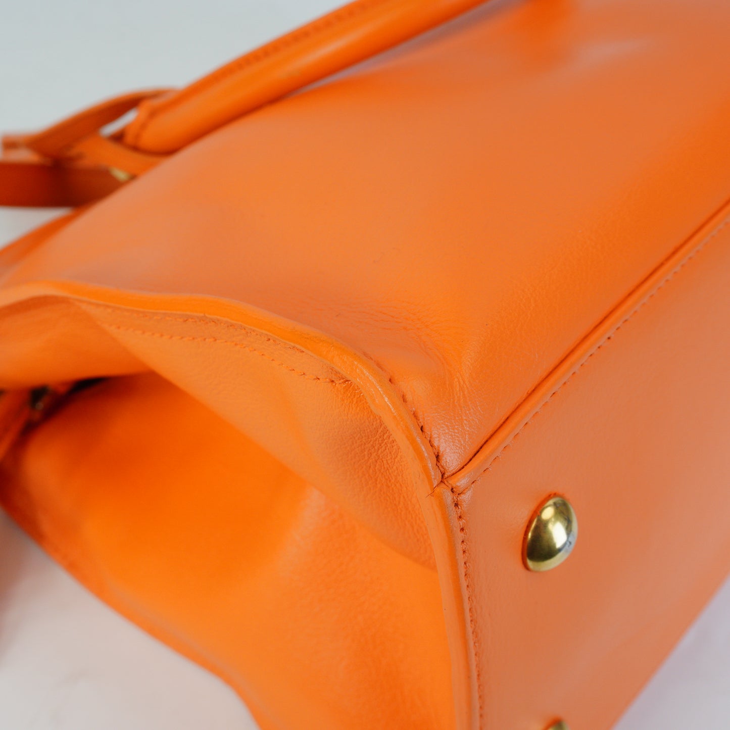 YSL	Class Y Cabas Large Orange GHW