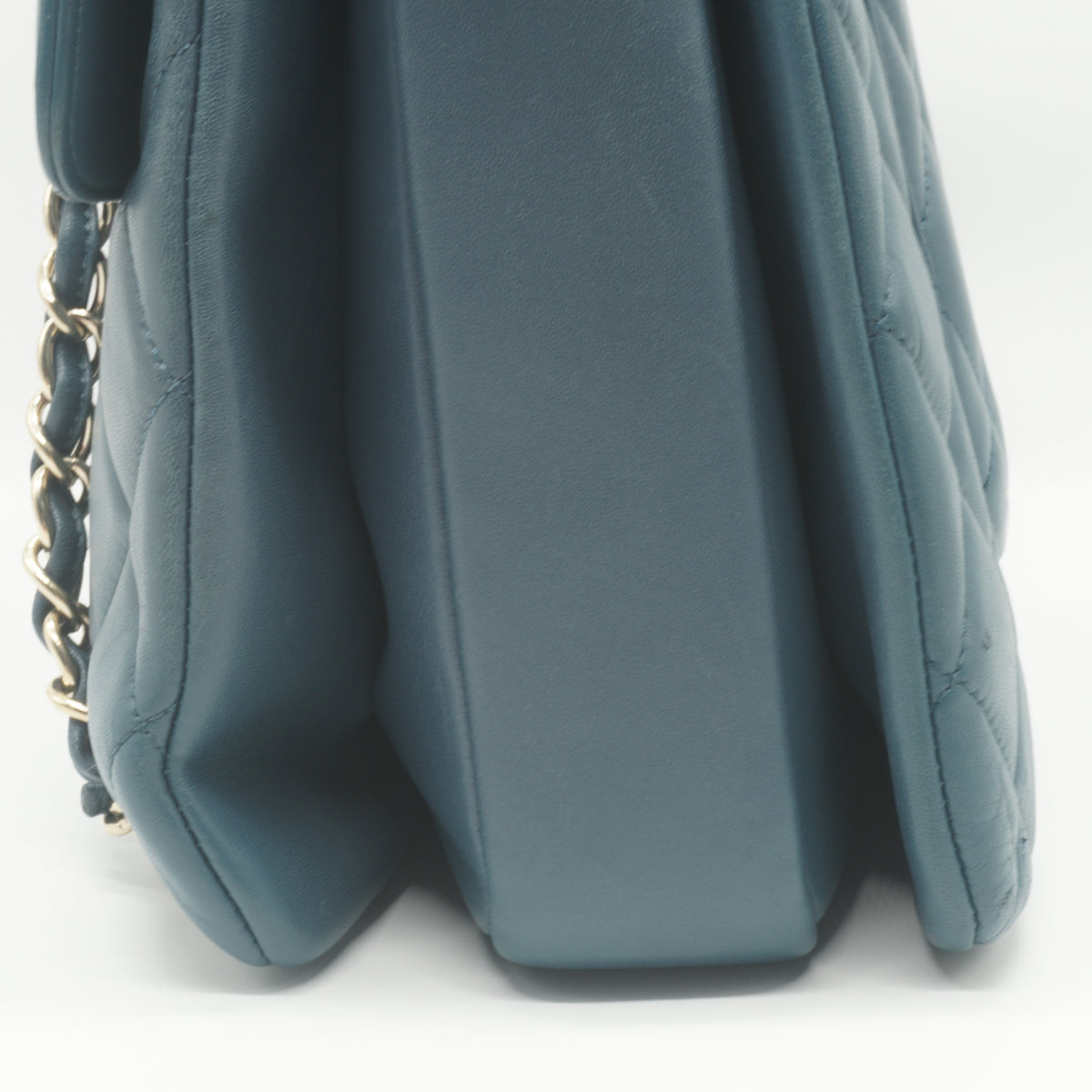 Chanel Trendy CC Top Handle Flap Bag Haze Blue  Medium  GHW