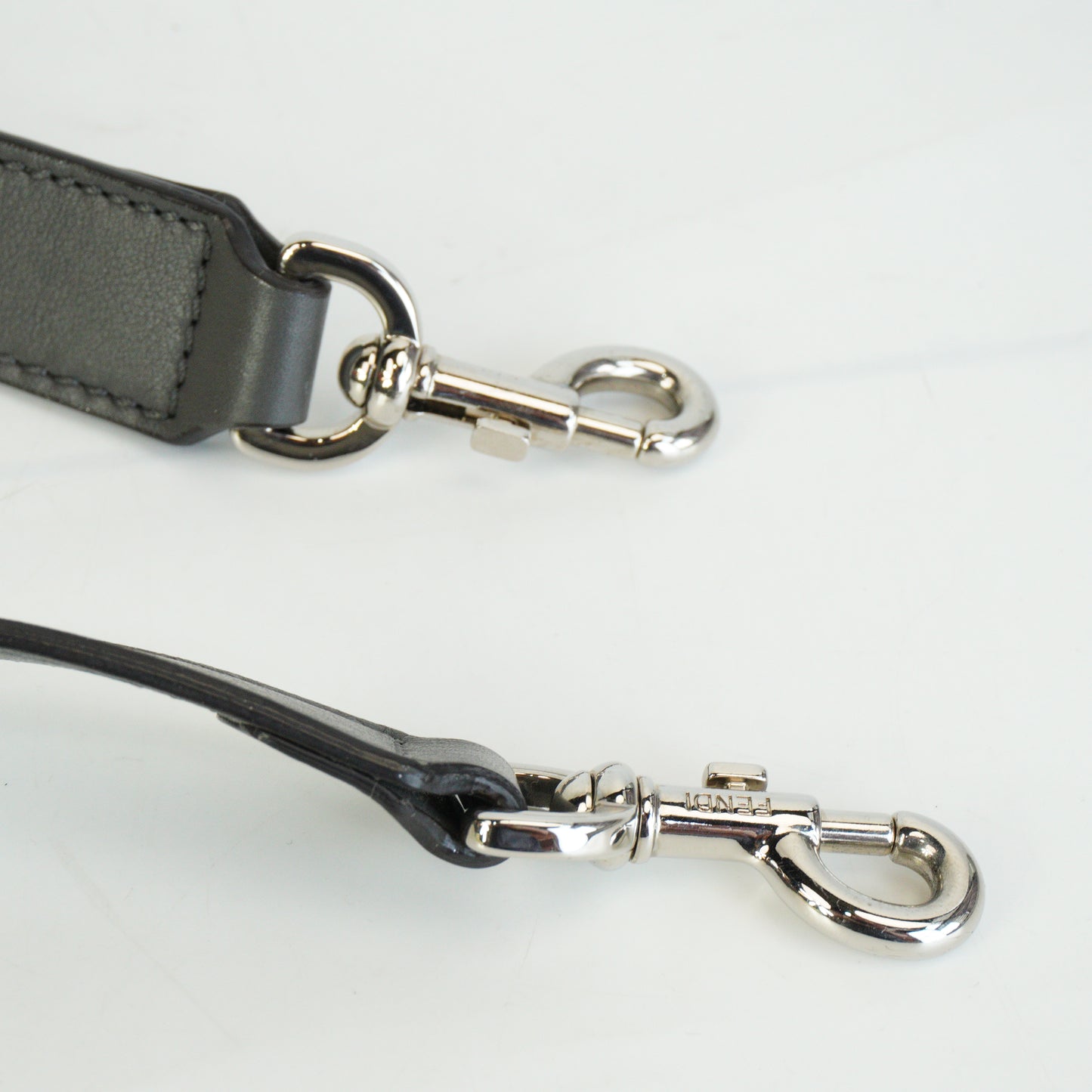 Fendi By The Way Calfskin Medium Gray SHW
