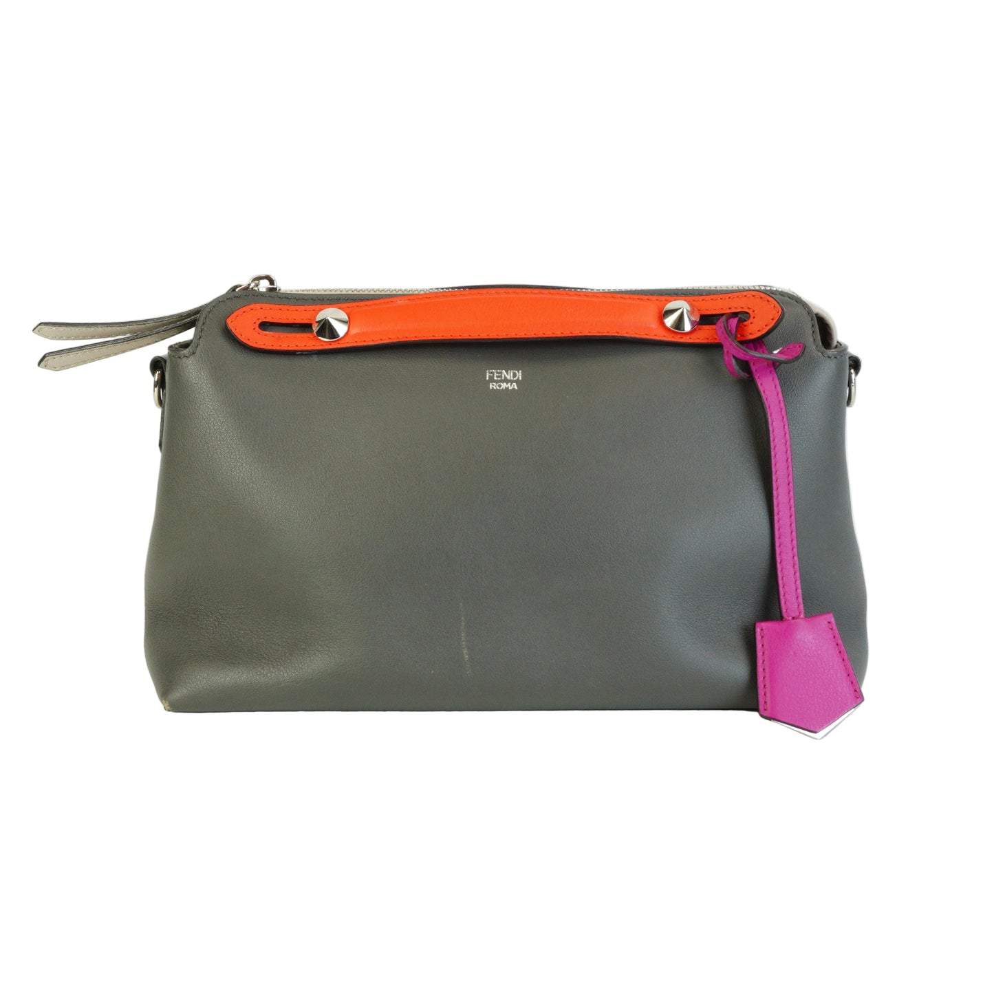 Fendi By The Way Calfskin Medium Gray SHW