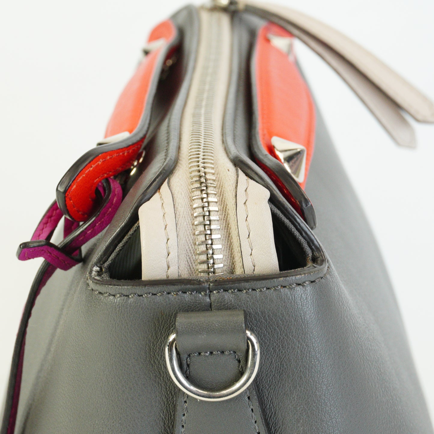 Fendi By The Way Calfskin Medium Gray SHW