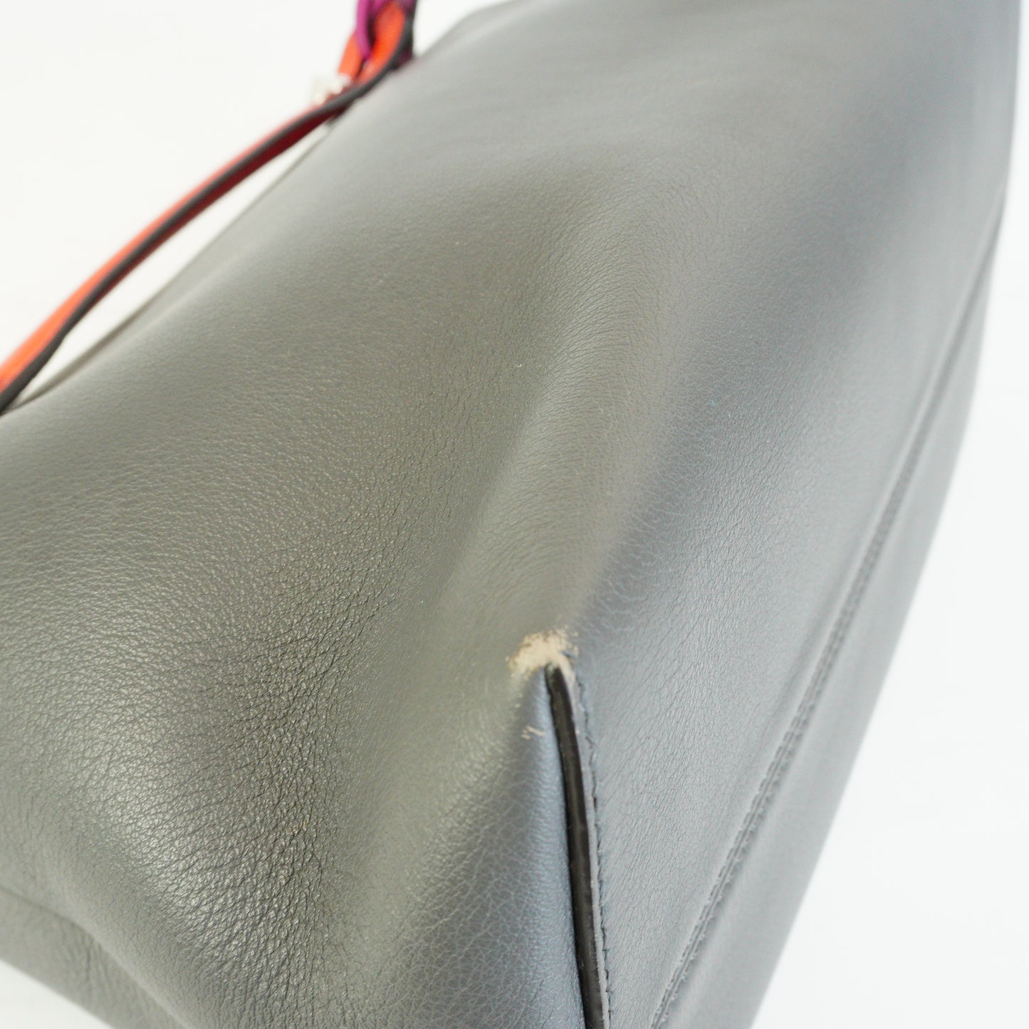 Fendi By The Way Calfskin Medium Gray SHW