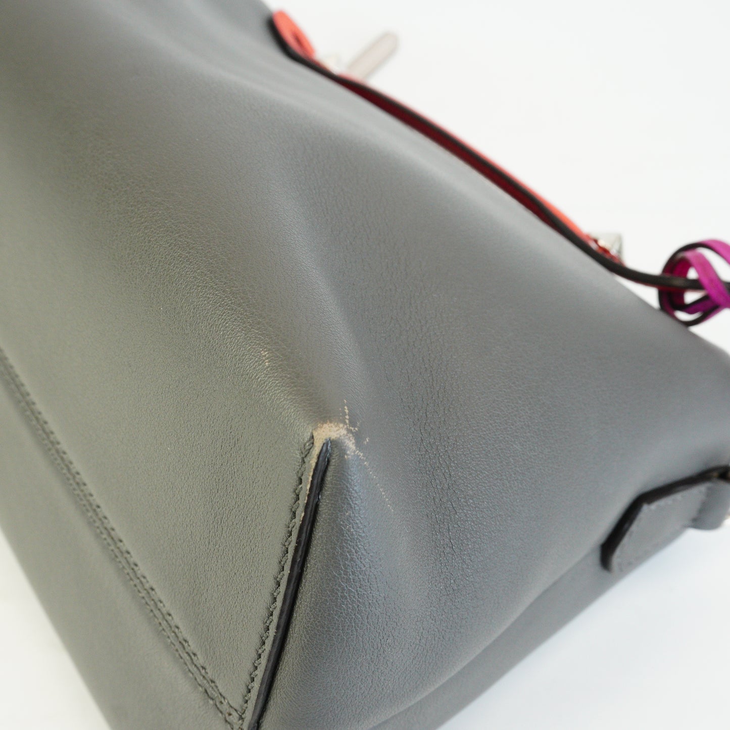 Fendi By The Way Calfskin Medium Gray SHW