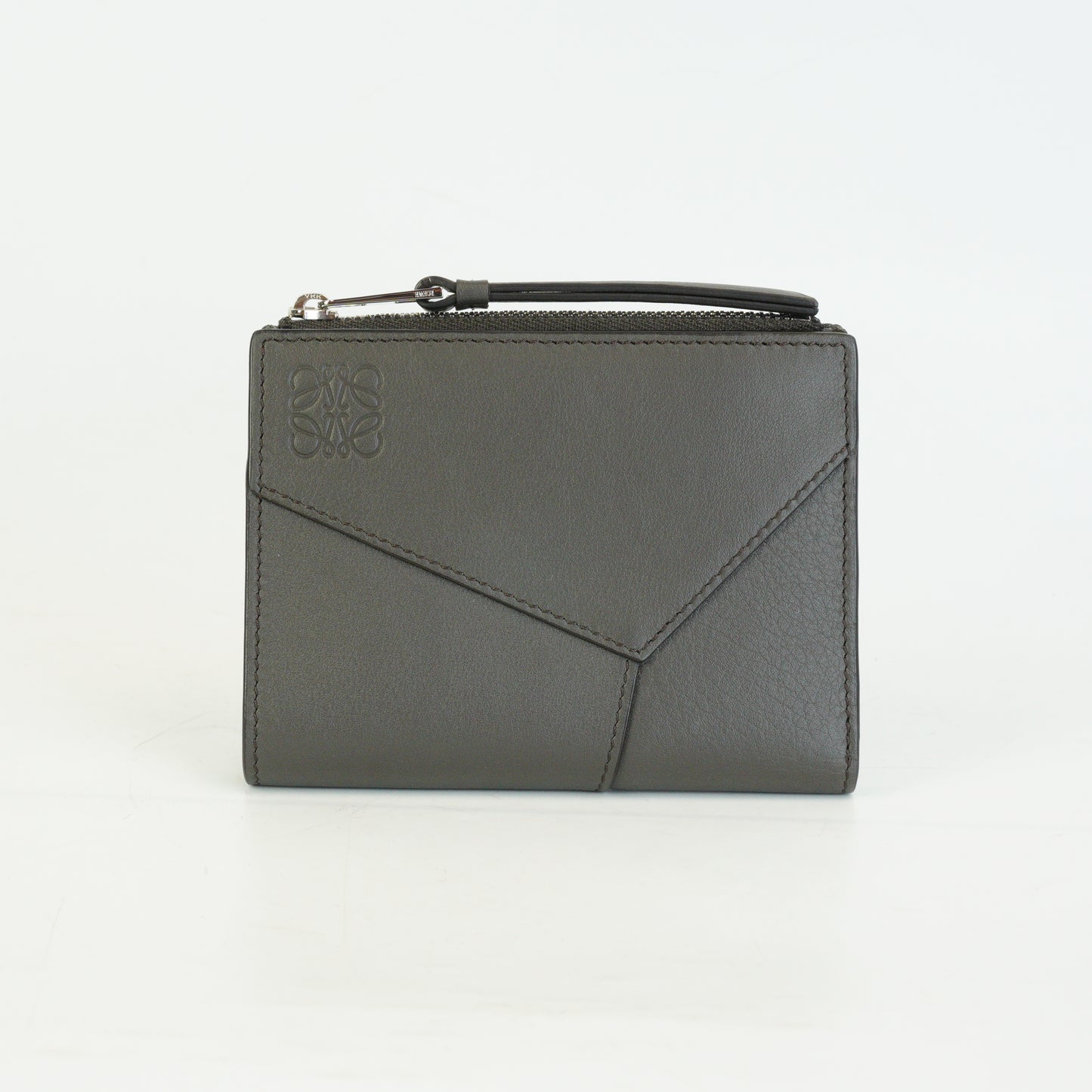 Loewe Puzzle Slim Compact Wallet Dark Grey SHW