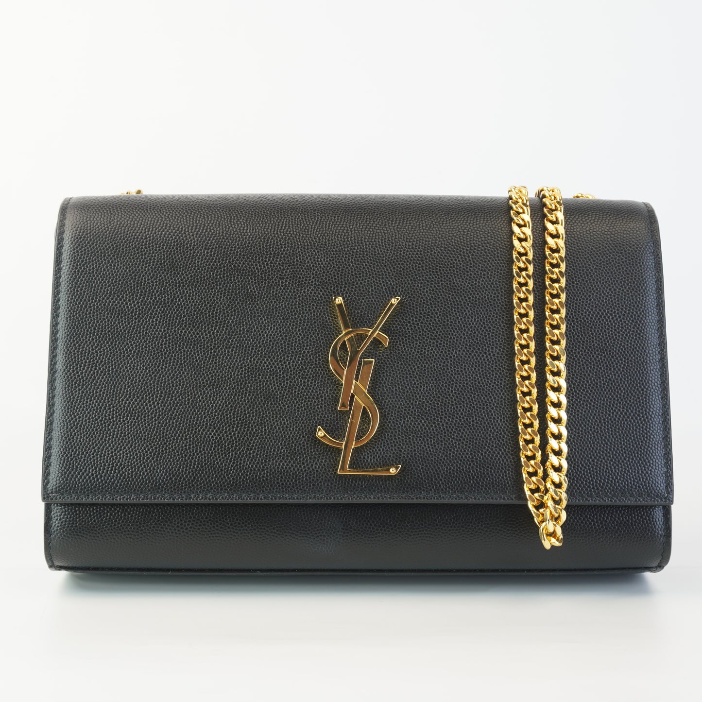 YSL	Medium Black GHW