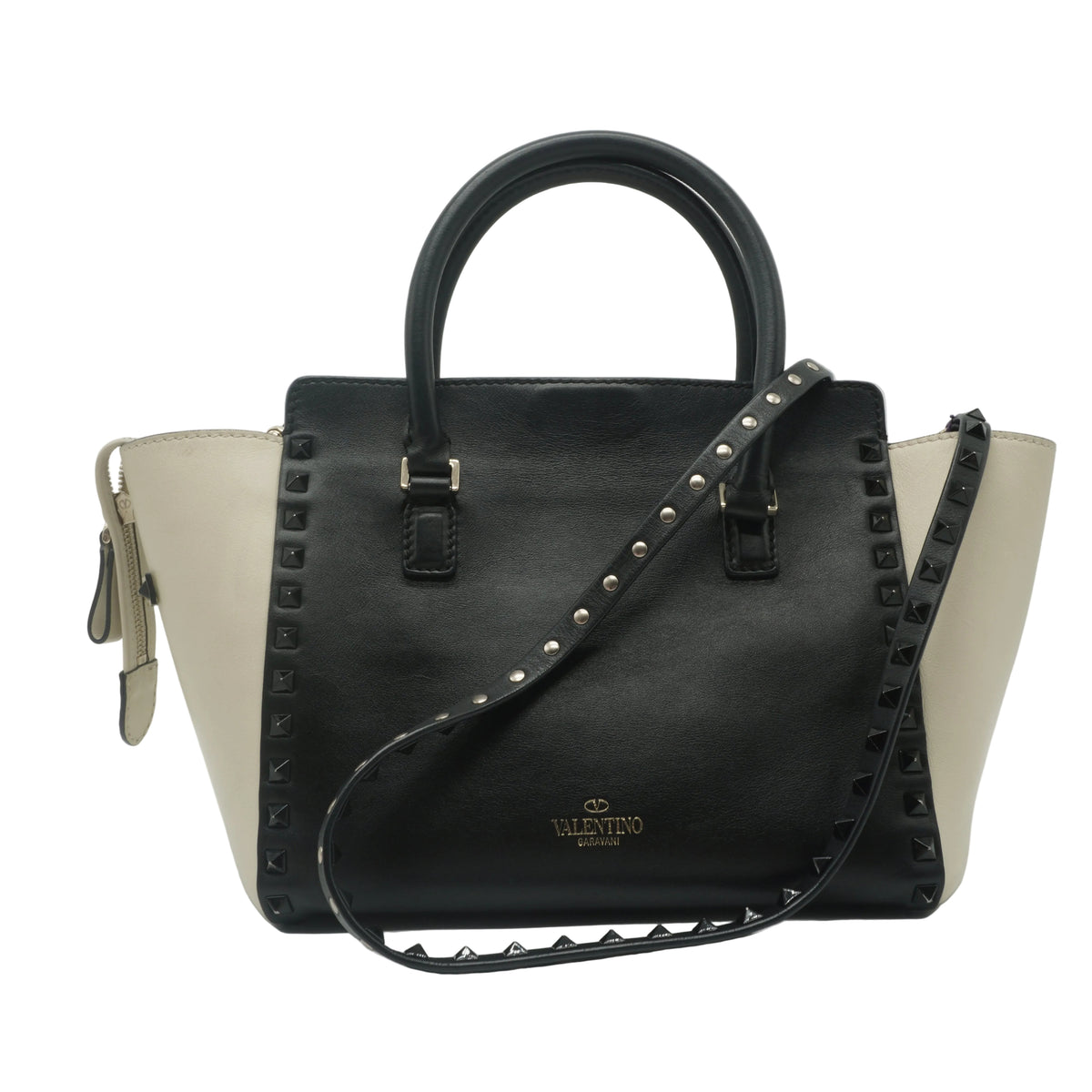 Valentino	Rockstud Small Double Handle Tote Small GHW