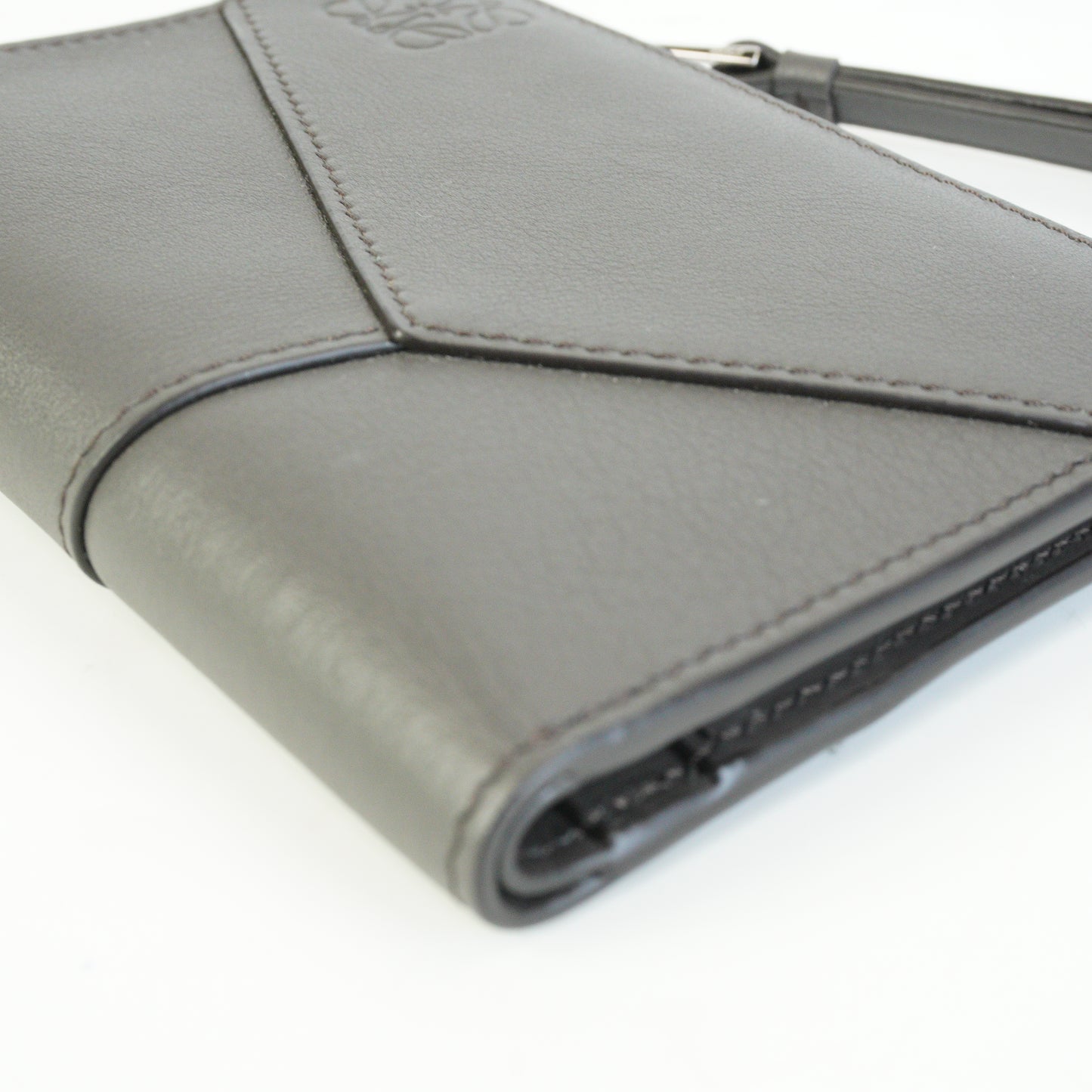 Loewe Puzzle Slim Compact Wallet Dark Grey SHW