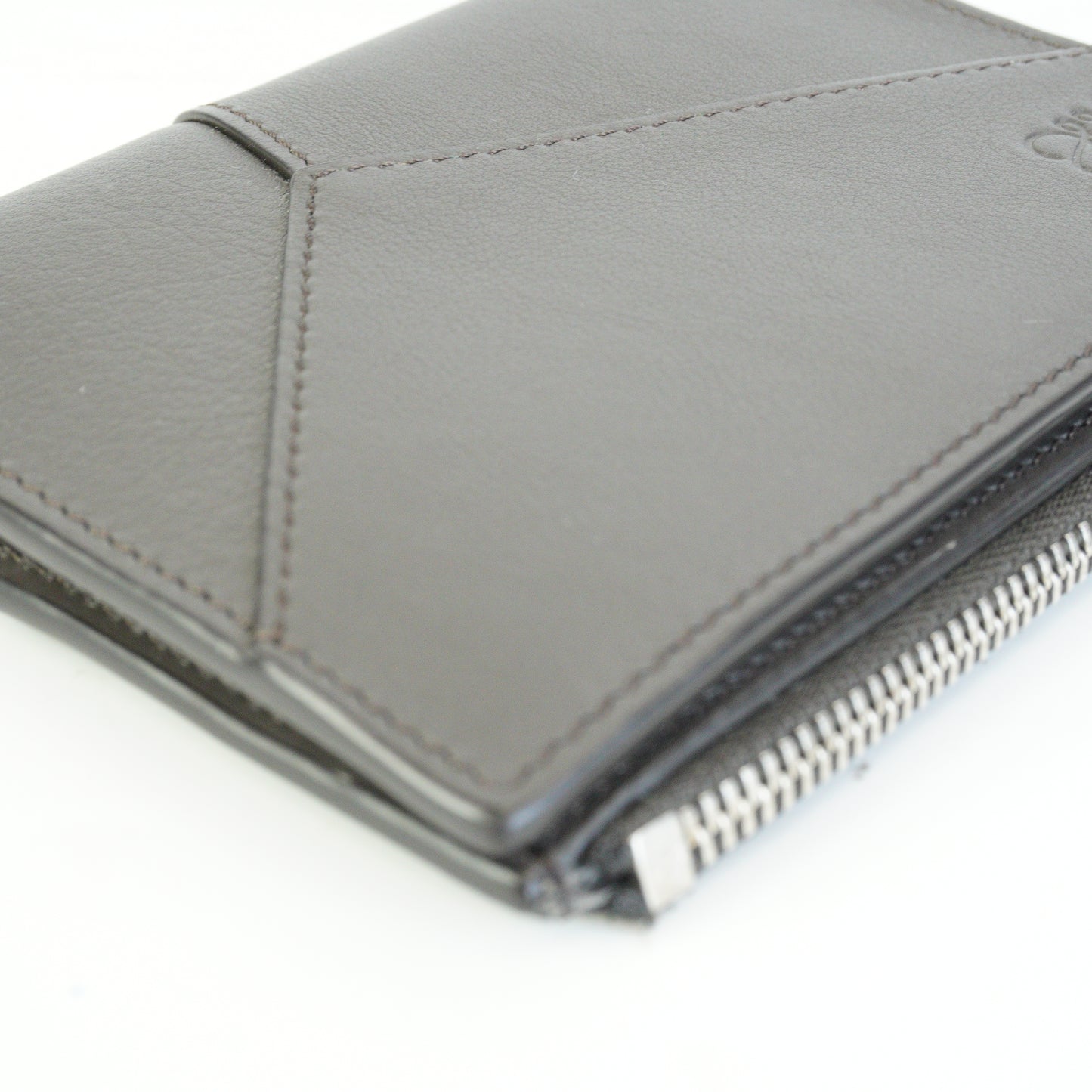 Loewe Puzzle Slim Compact Wallet Dark Grey SHW