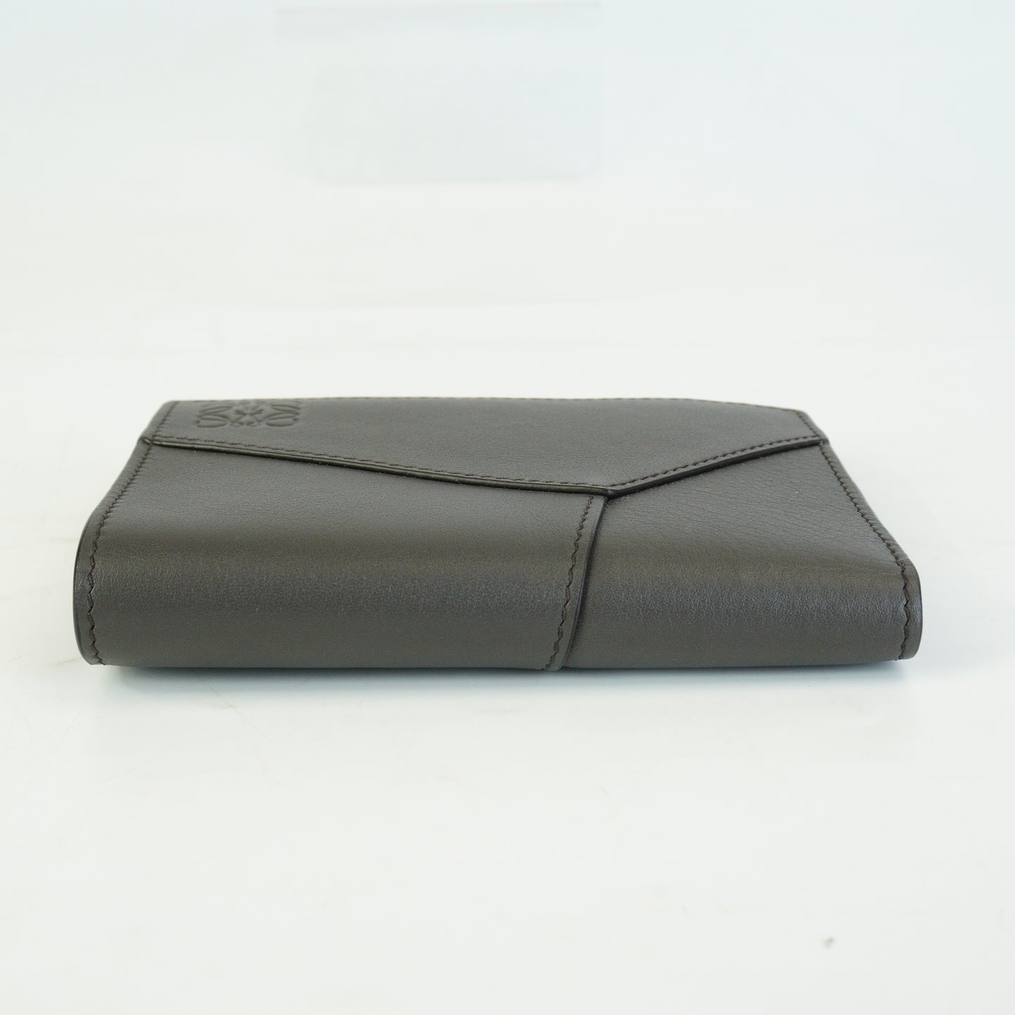 Loewe Puzzle Slim Compact Wallet Dark Grey SHW