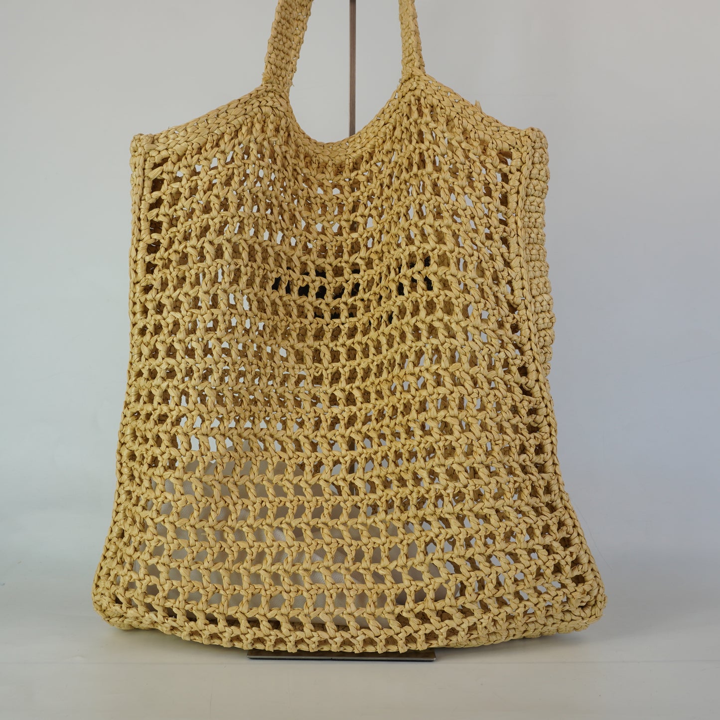 Prada Raffia Tote Bag