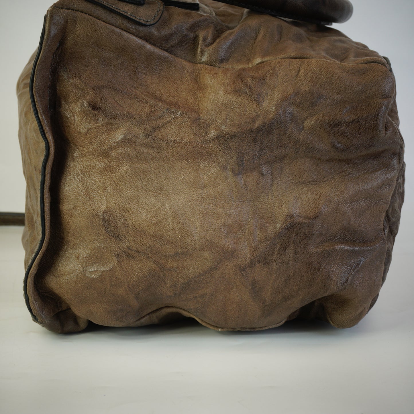 Givenchy Pandora Medium Crinkled Textured Brown SHW