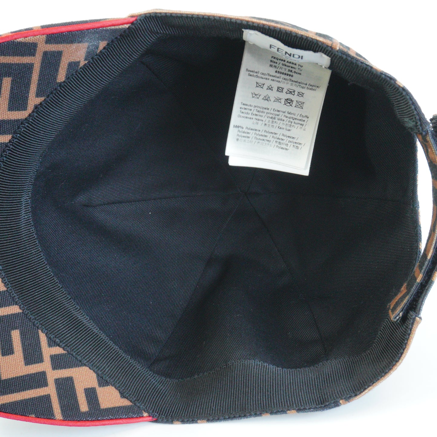 Fendi Canvas FF Reloaded Baseball Hat