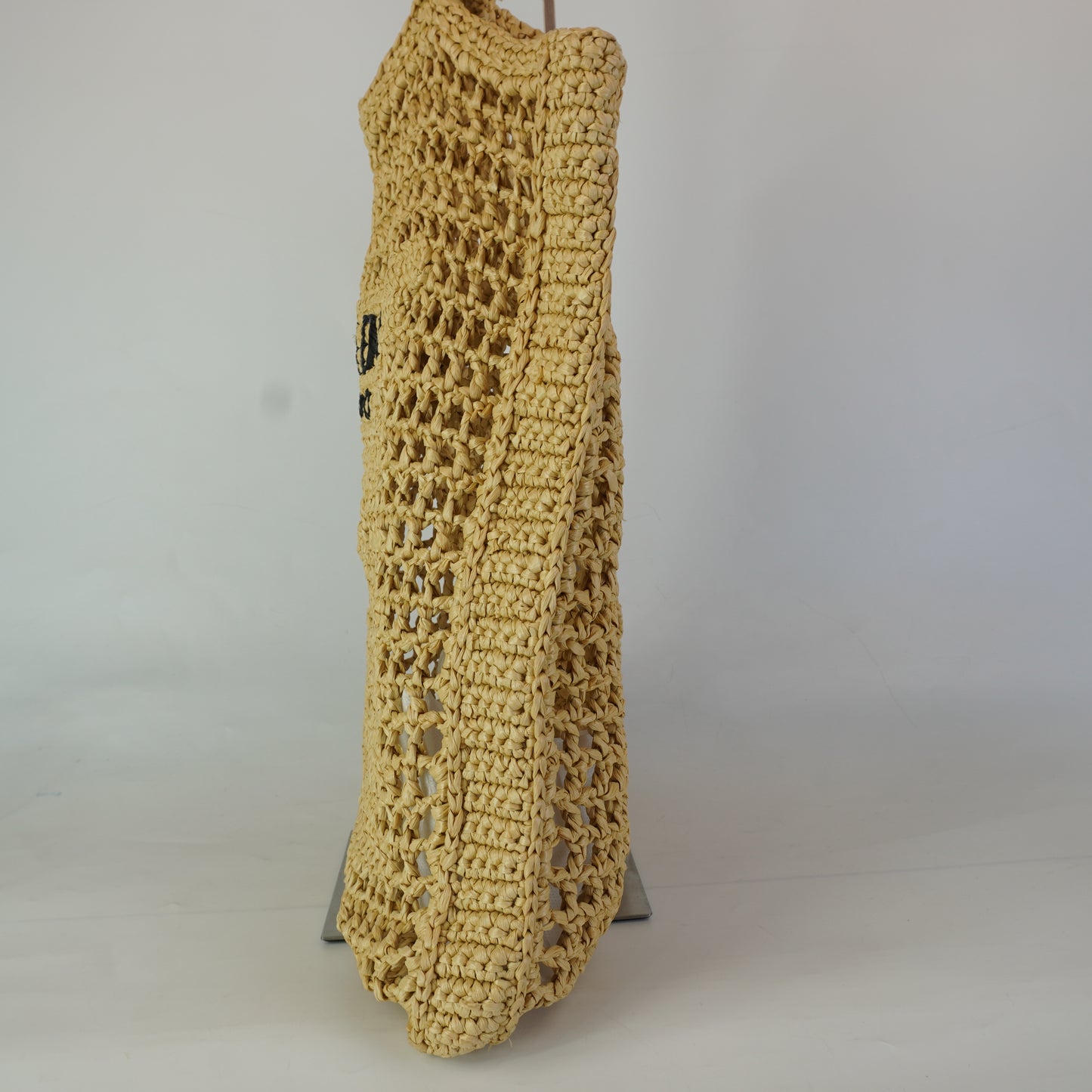 Prada Raffia Tote Bag