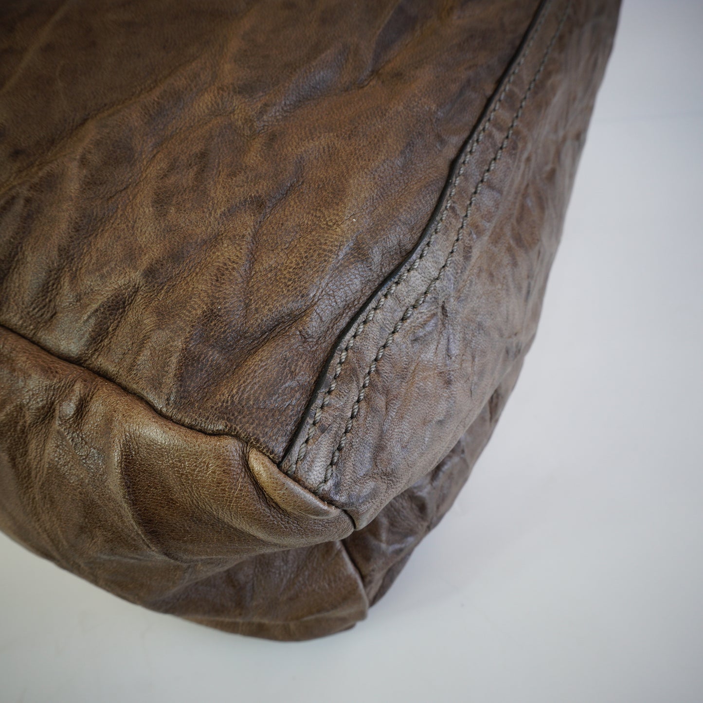 Givenchy Pandora Medium Crinkled Textured Brown SHW