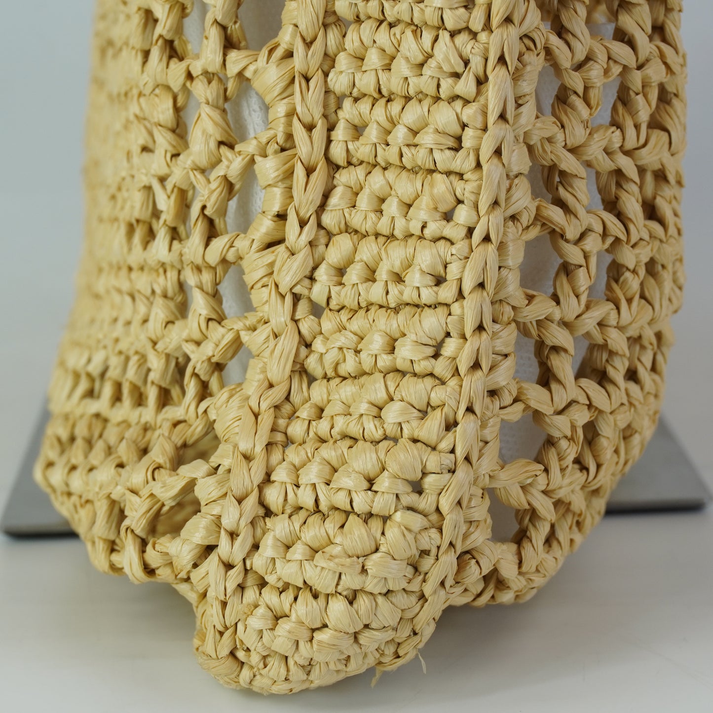 Prada Raffia Tote Bag