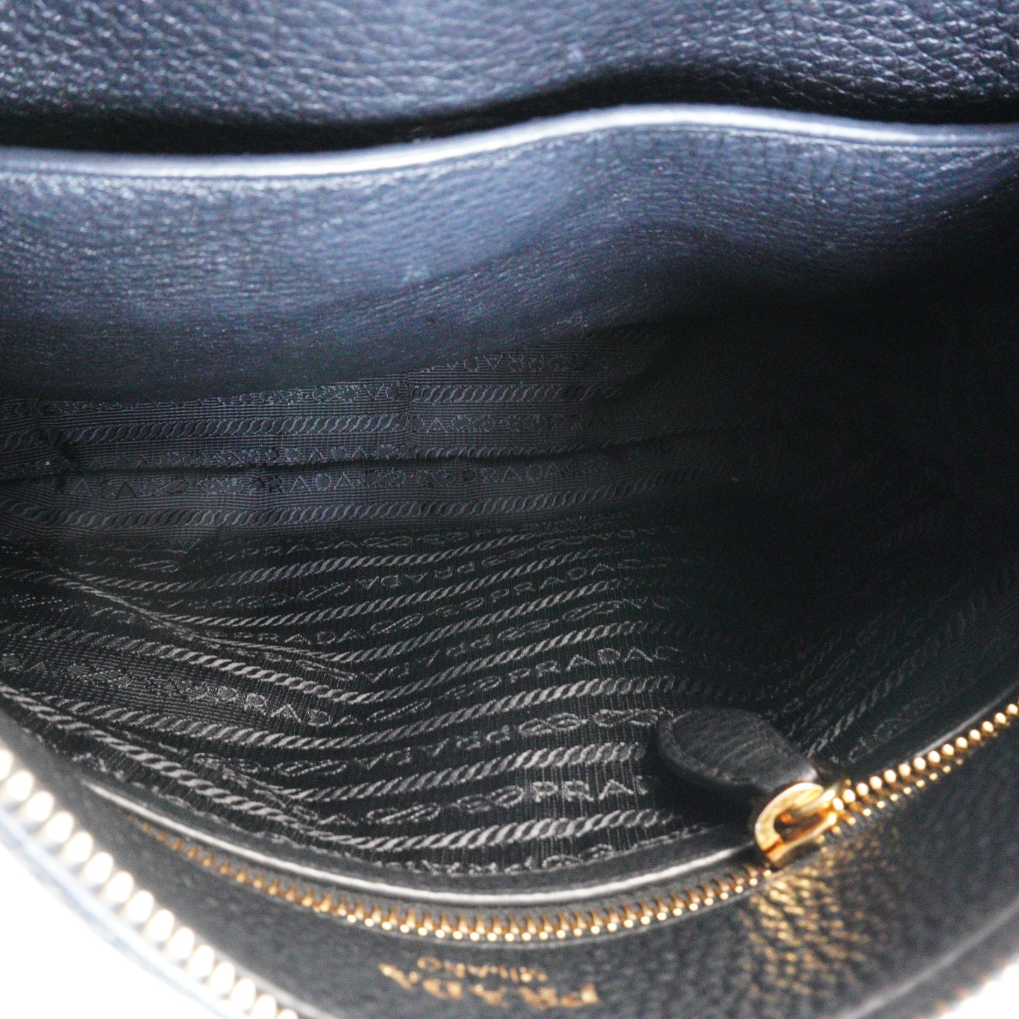 Prada Vitello Phoenix Hobo Bag Dove Grey Medium GHW