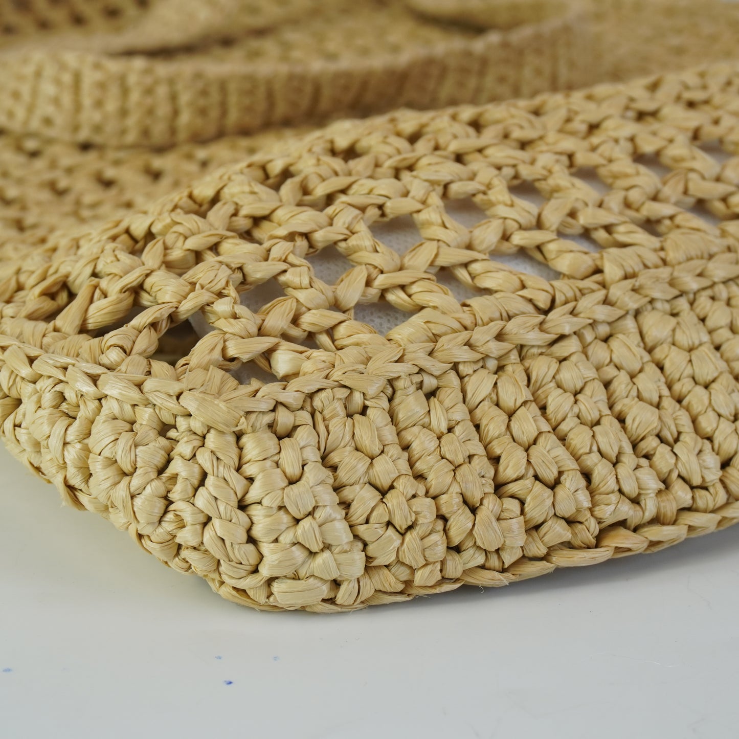 Prada Raffia Tote Bag