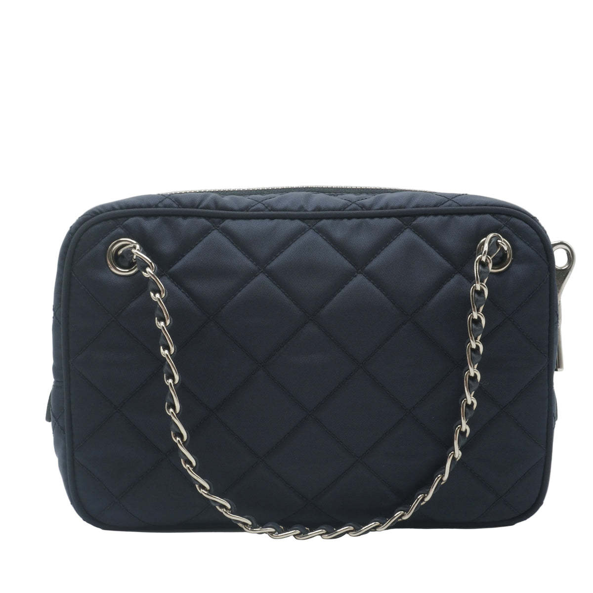 Prada	Tessuto Impuntu Quilted Nylon Camera / Crossbody Bag Small SHW