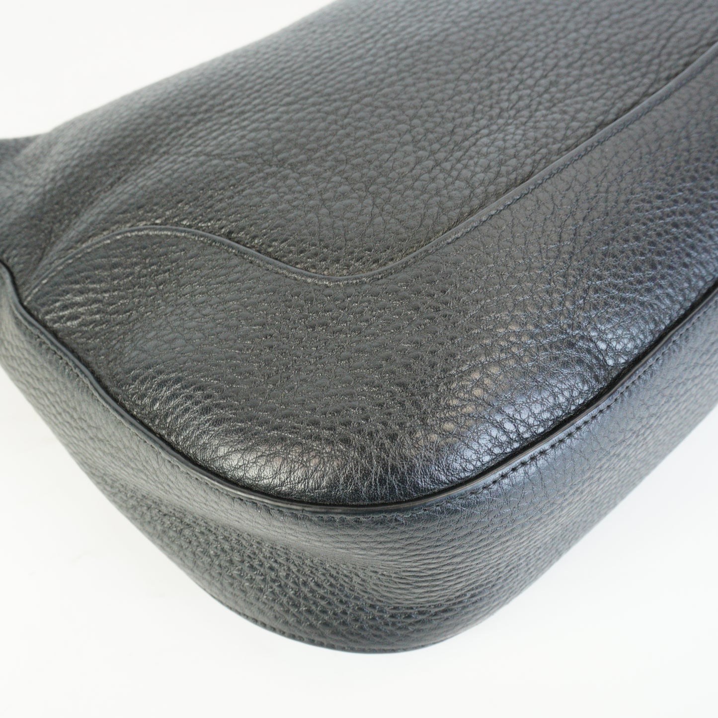Prada Vitello Phoenix Hobo Bag Dove Grey Medium GHW