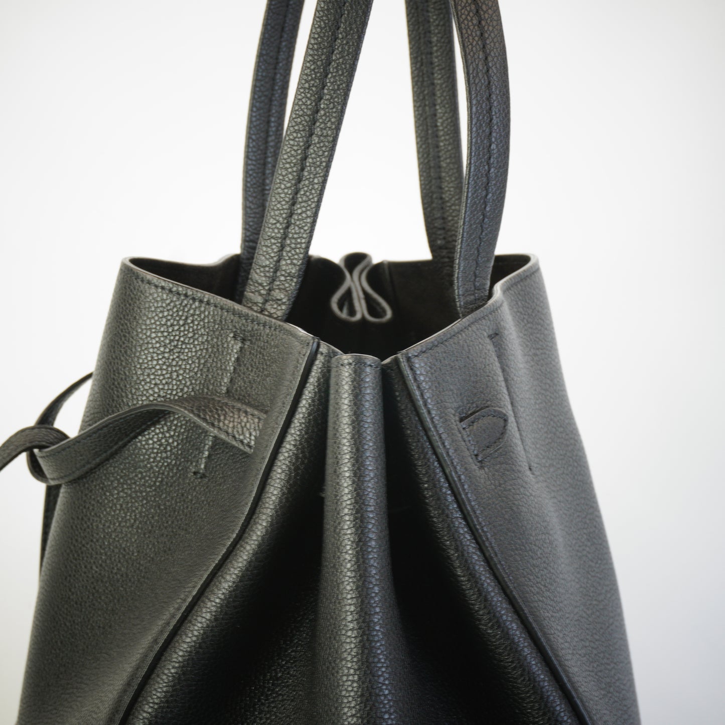 Celine Cabas Black GHW
