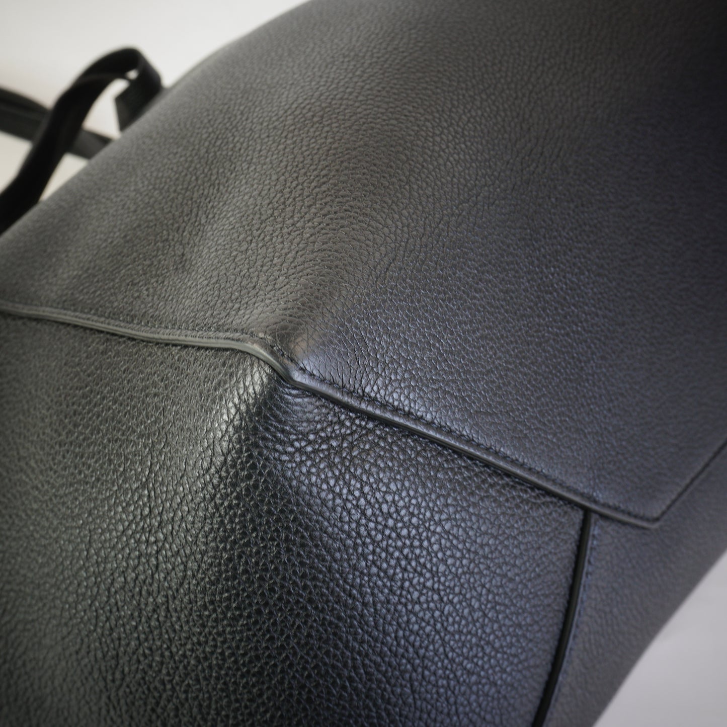 Celine Cabas Black GHW