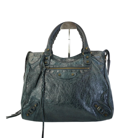 Balenciaga Classic City Bleu Mineral Medium CHW